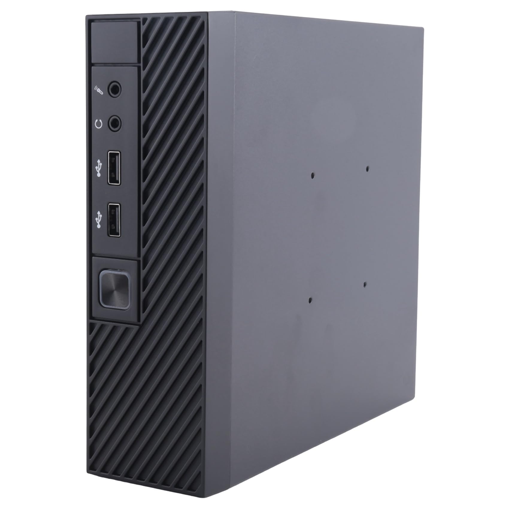 KVSERT ITX Computer Case M06 - Mini Desktop PC Case for HTPC, Industrial Control & Small Form Factor Builds - Perfect for Home Theater, Office & Compact Workstations