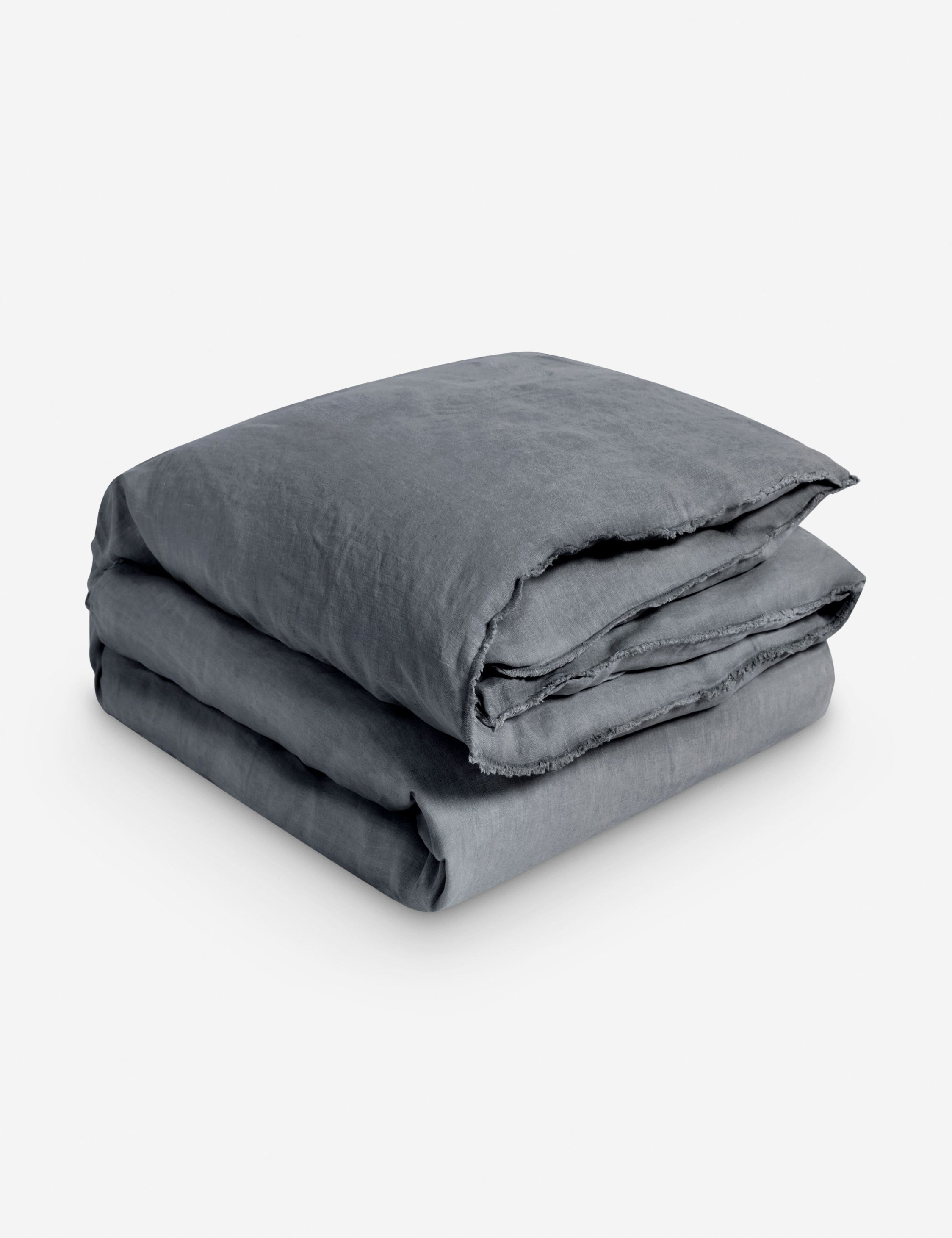 Premium Blair Stonewashed Linen Duvet Cover Set - Breathable & Soft 100% French Flax Linen Bedding - Perfect for Cozy Bedrooms, Guest Rooms & Vacation Homes