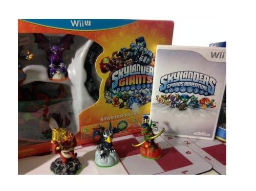 Skylanders Giants Starter Pack for Nintendo Wii U - Action Adventure Game with Interactive Figures | Perfect for Family Game Nights and Kids' Entertainment