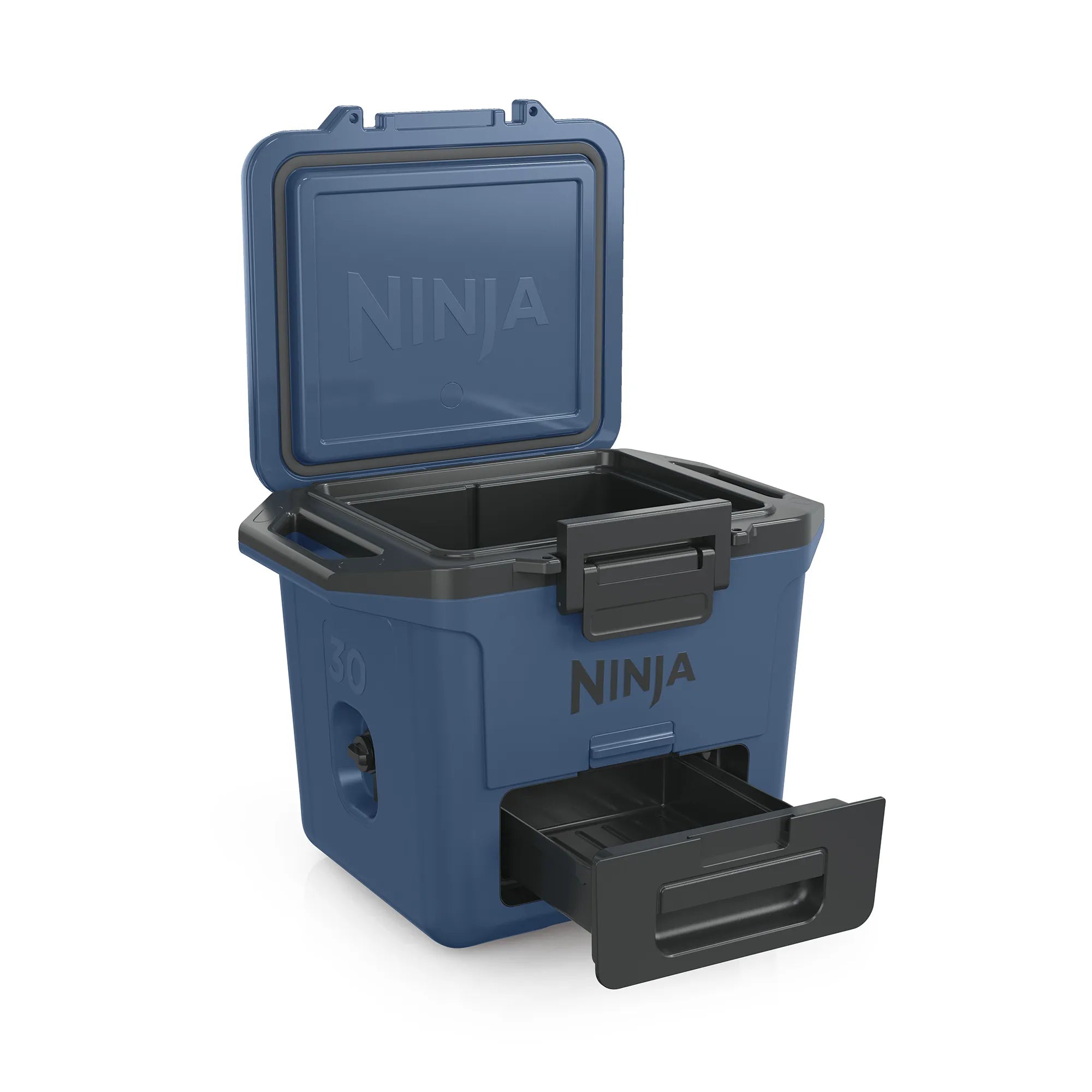 Ninja FrostVault 28L Hard Cooler with Dry Zone - Premium Insulated Cooler for Camping, Beach, Tailgating & Outdoor Adventures - Keeps Food & Drinks Cold for Days