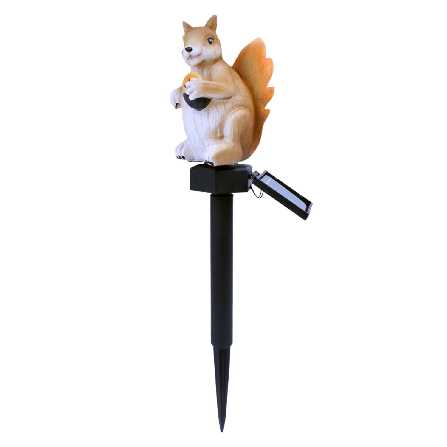 Extaum Solar Garden Lights - LED Solar Stake Lights in Squirrel Shape, Waterproof Outdoor Pathway Lighting for Lawn, Patio & Backyard | Solar Powered Landscape Lamp for Walkway Decoration
