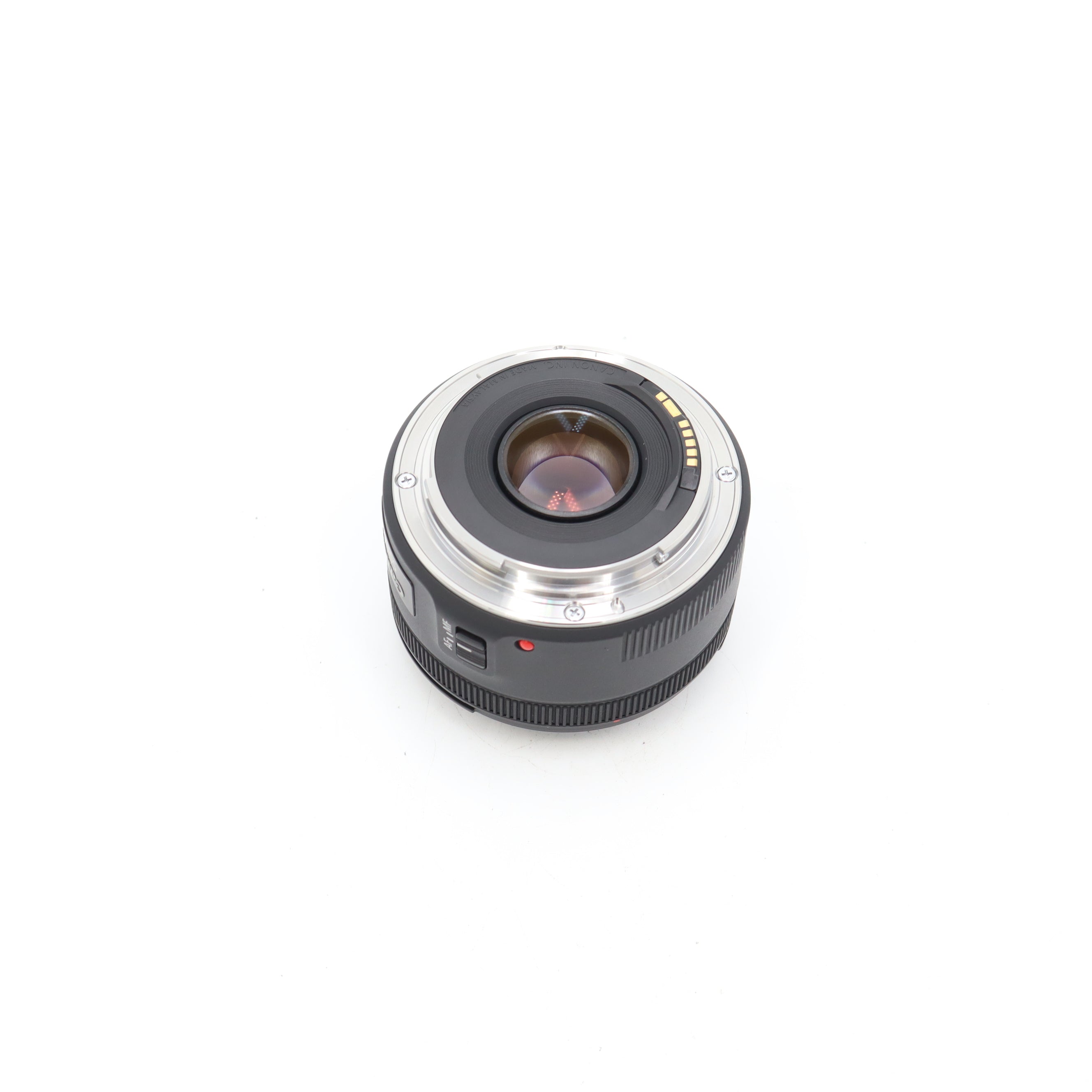 Canon EF 50mm f/1.8 STM Lens - Fast Prime Portrait Lens for DSLR Cameras | Low Light Photography, Street & Travel Shots | Used Condition