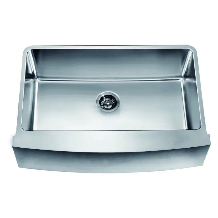 Premium Stainless Steel Undermount Farmhouse Apron Front Kitchen Sink DAF3320C - Ideal for Modern Farmhouse, Rustic, and Traditional Kitchen Designs