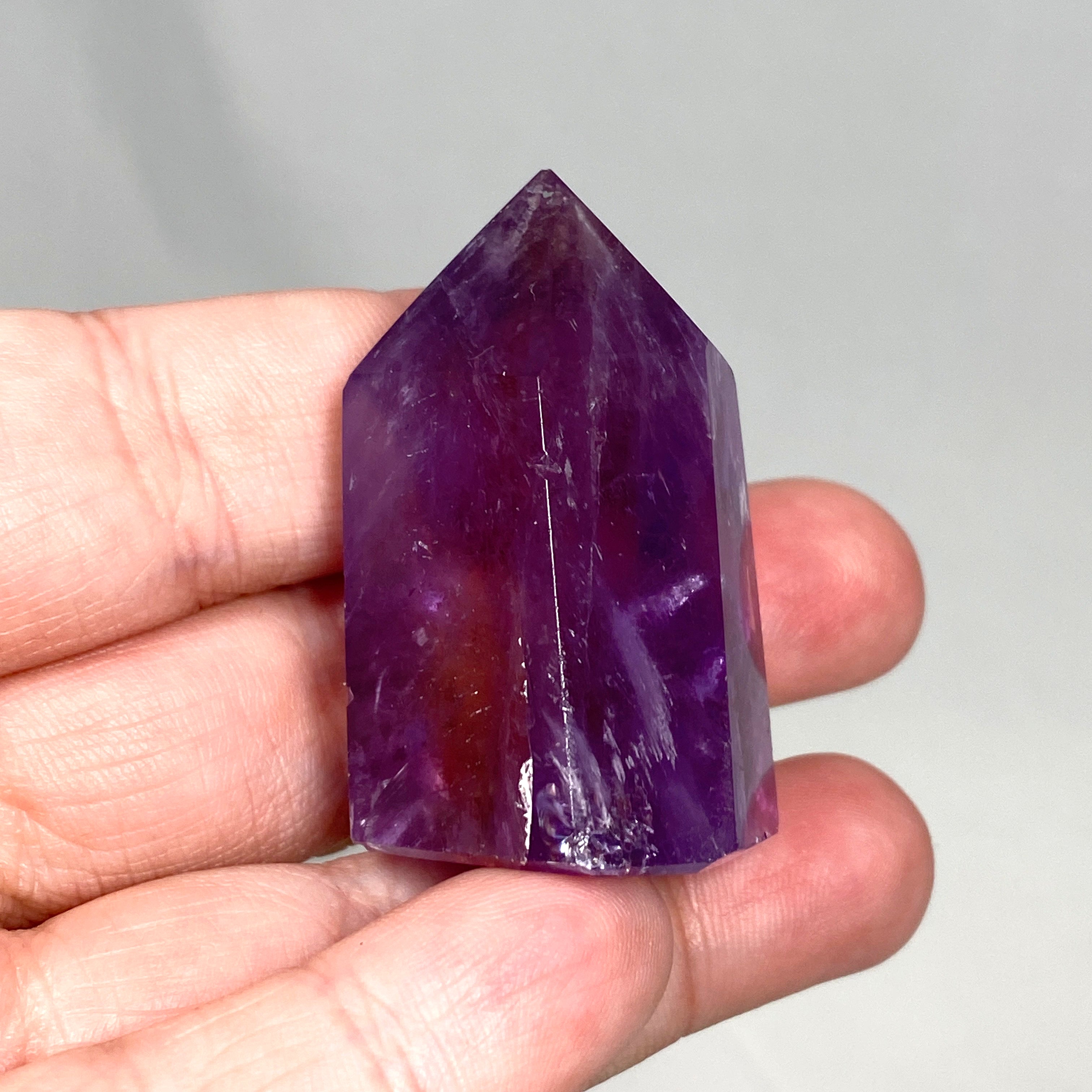 Natural Ametrine Point Crystal - AMTP 01 Healing Stone for Meditation, Energy Work & Spiritual Growth - Perfect for Home Decor, Reiki Practice & Crystal Collection