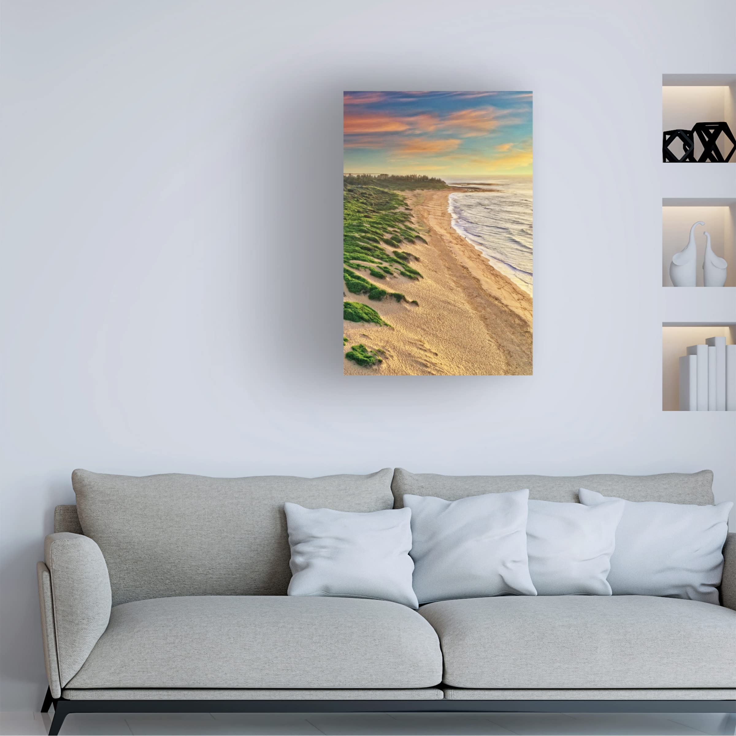 Trademark Fine Art 'Rising To The Ocasion 2' Canvas Wall Art by Beata Czyzowska Young - Modern Home Decor for Living Room, Bedroom & Office
