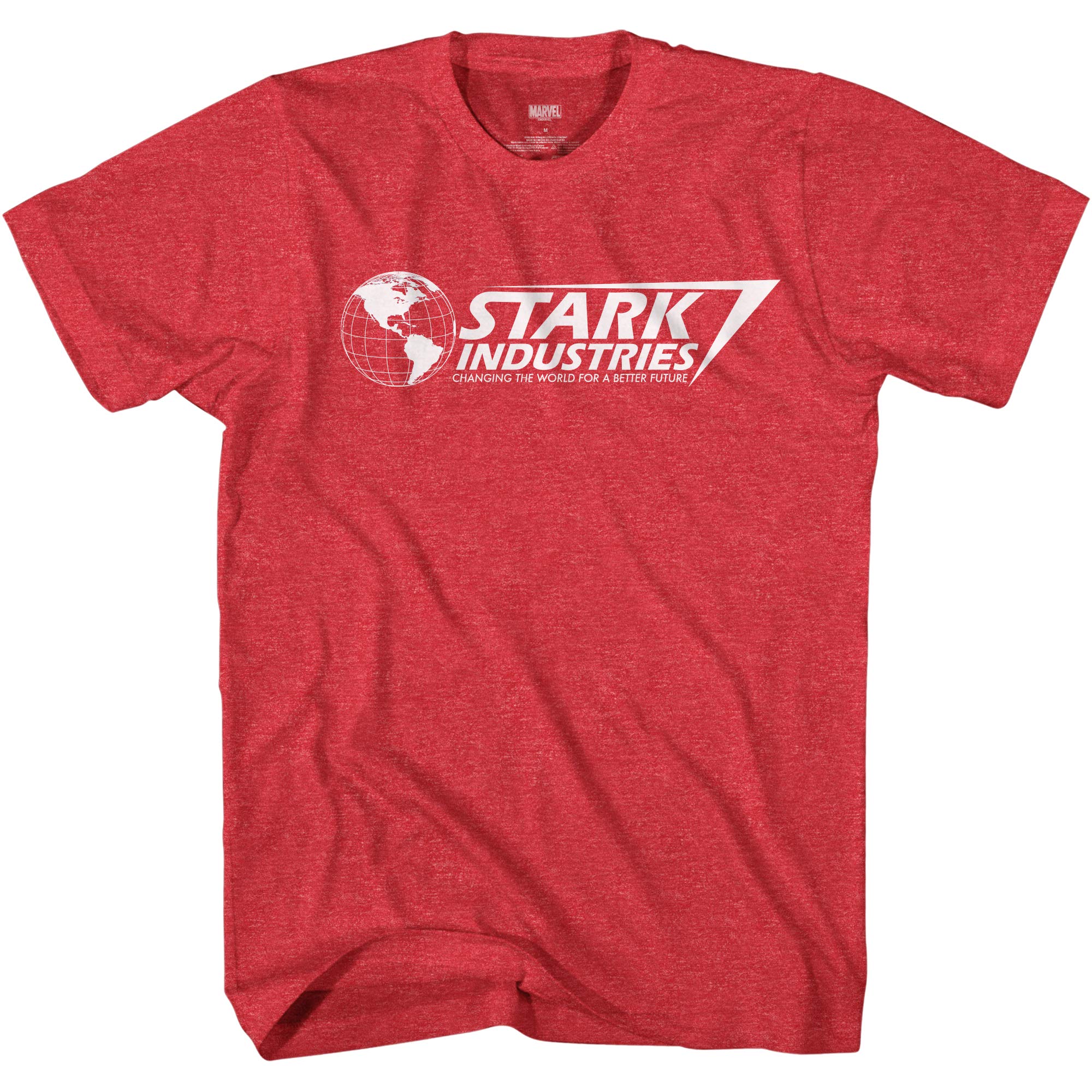 Marvel Iron Man Stark Industries Graphic T-Shirt for Men - Cool Superhero Tee for Casual Wear & Cosplay
