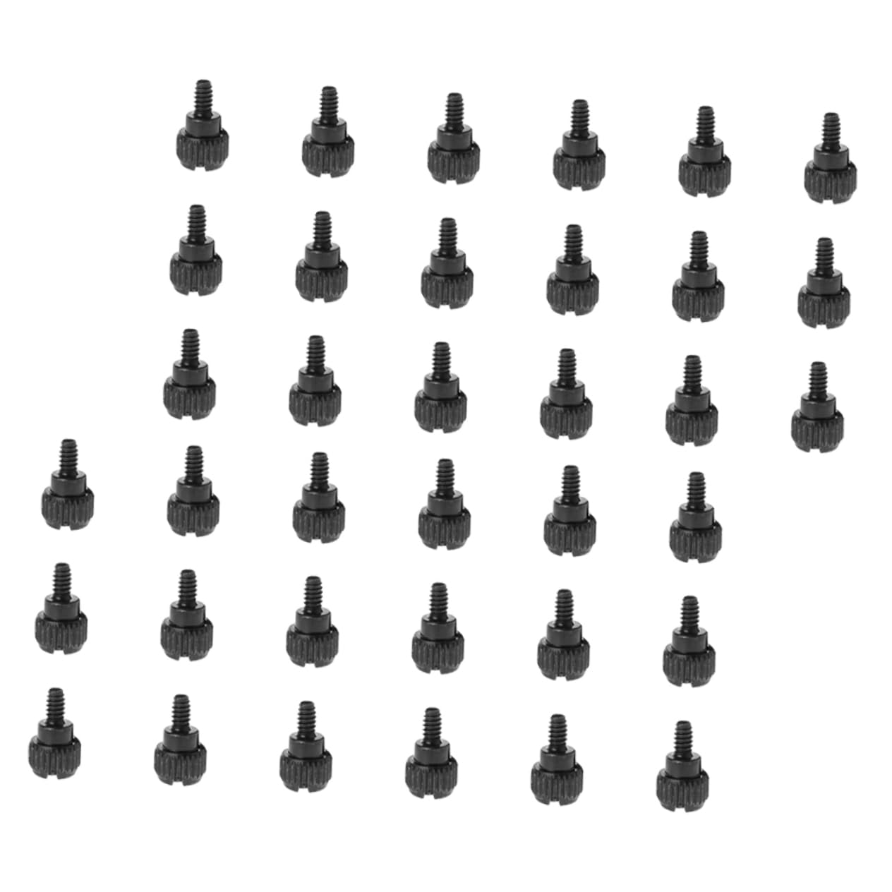 ARTIBETTER 100PCS Knurled Thumb Screws for Computer Case - Easy Install Replacement Thumbscrews for PC Chassis | Perfect for DIY Computer Builds & Hardware Upgrades
