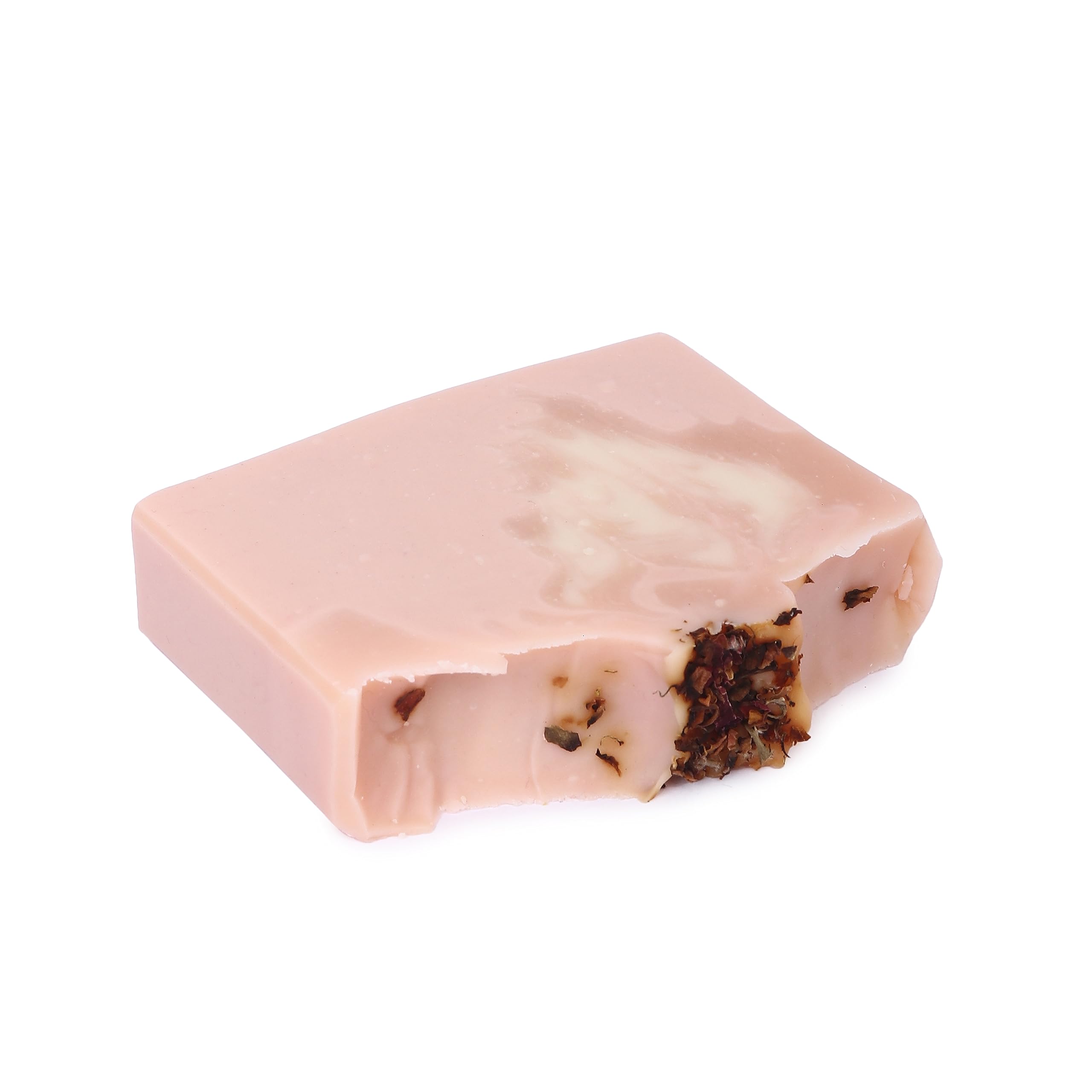 Natural Rose Bath Soap Bar with Essential Oils - Handmade Skin Nourishing Soap for Dry & Sensitive Skin - Perfect for Relaxing Baths, Spa Days & Gift Giving (Pack of 1)