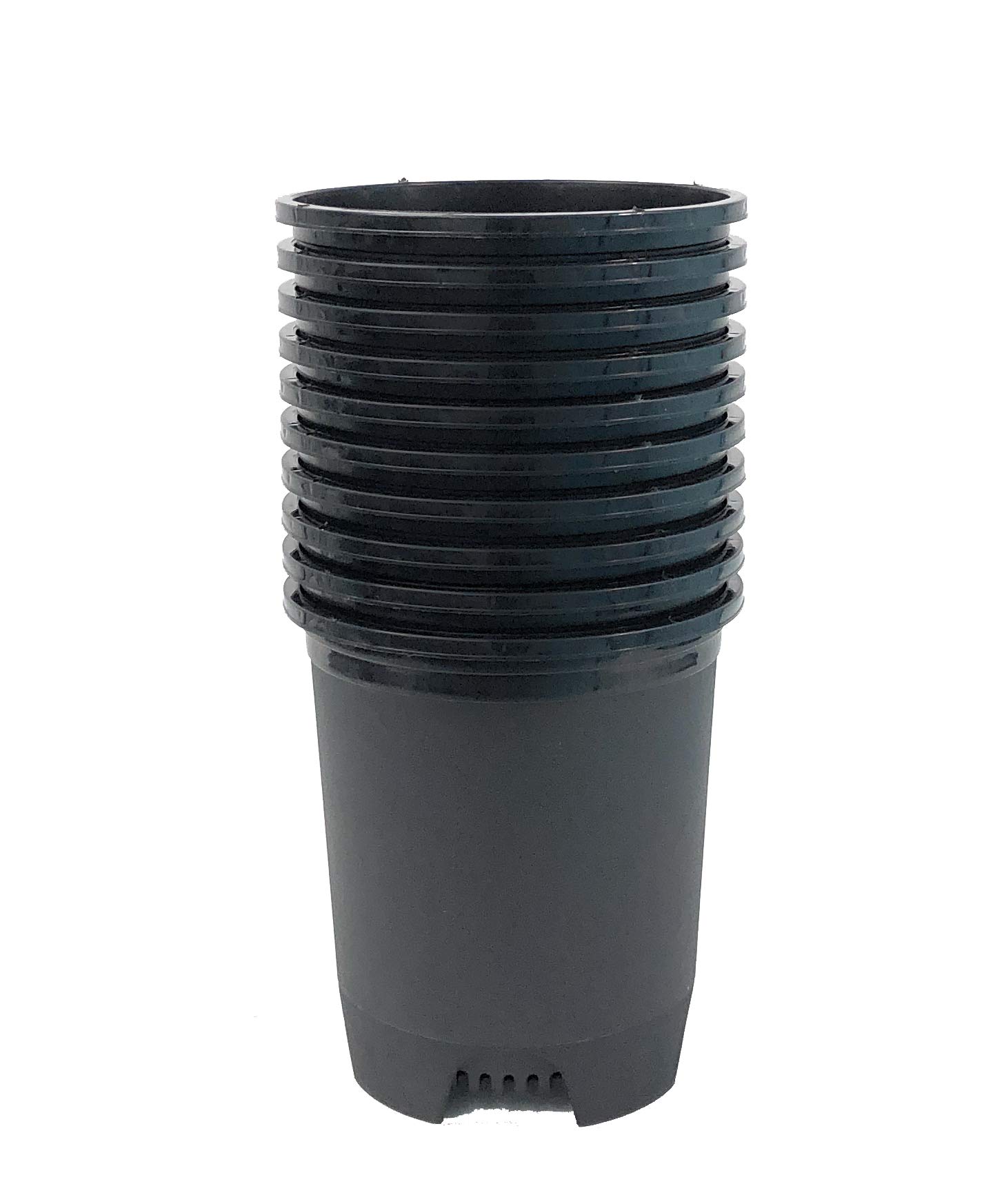 **Wholesale 30-Pack 3 Gallon (9.5 Inch) Black Plastic Nursery Pots – Indoor & Outdoor Planters with Drainage Holes for Gardening, Flowers, Herbs, and Vegetables – Perfect for Home, Garden, and Commercial Use**