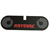 Rotovac Top Plate Decal Sticker for Carpet Cleaning Machines - Durable Vinyl Decal for Equipment Customization | Perfect for Professional Cleaners & Home Use