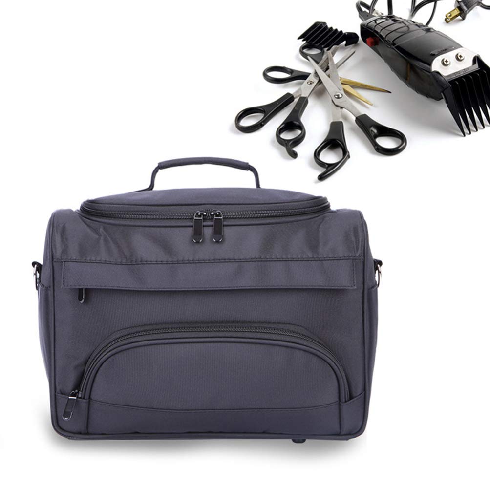 HOMSFOU Large Men's Travel Toiletry Bag - Barber Hairstyling Case & Makeup Organizer for Men - Durable Tote Storage Bag for Travel, Gym, and Business Trips