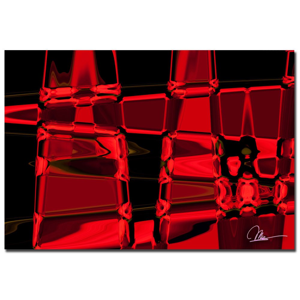 Trademark Fine Art Abstract II Canvas Wall Art by Martha Guerra - Modern Home Decor for Living Room, Bedroom & Office