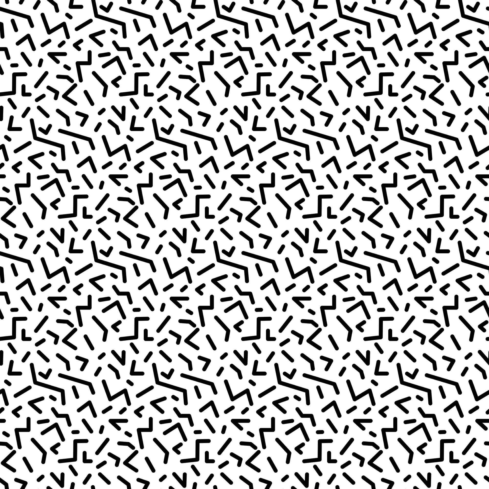 Black and White Textured Geometric Peel and Stick Removable Wallpaper 6890 - Self-Adhesive Wall Decor for Bedroom, Living Room, Office & Nursery - Easy to Install & Remove