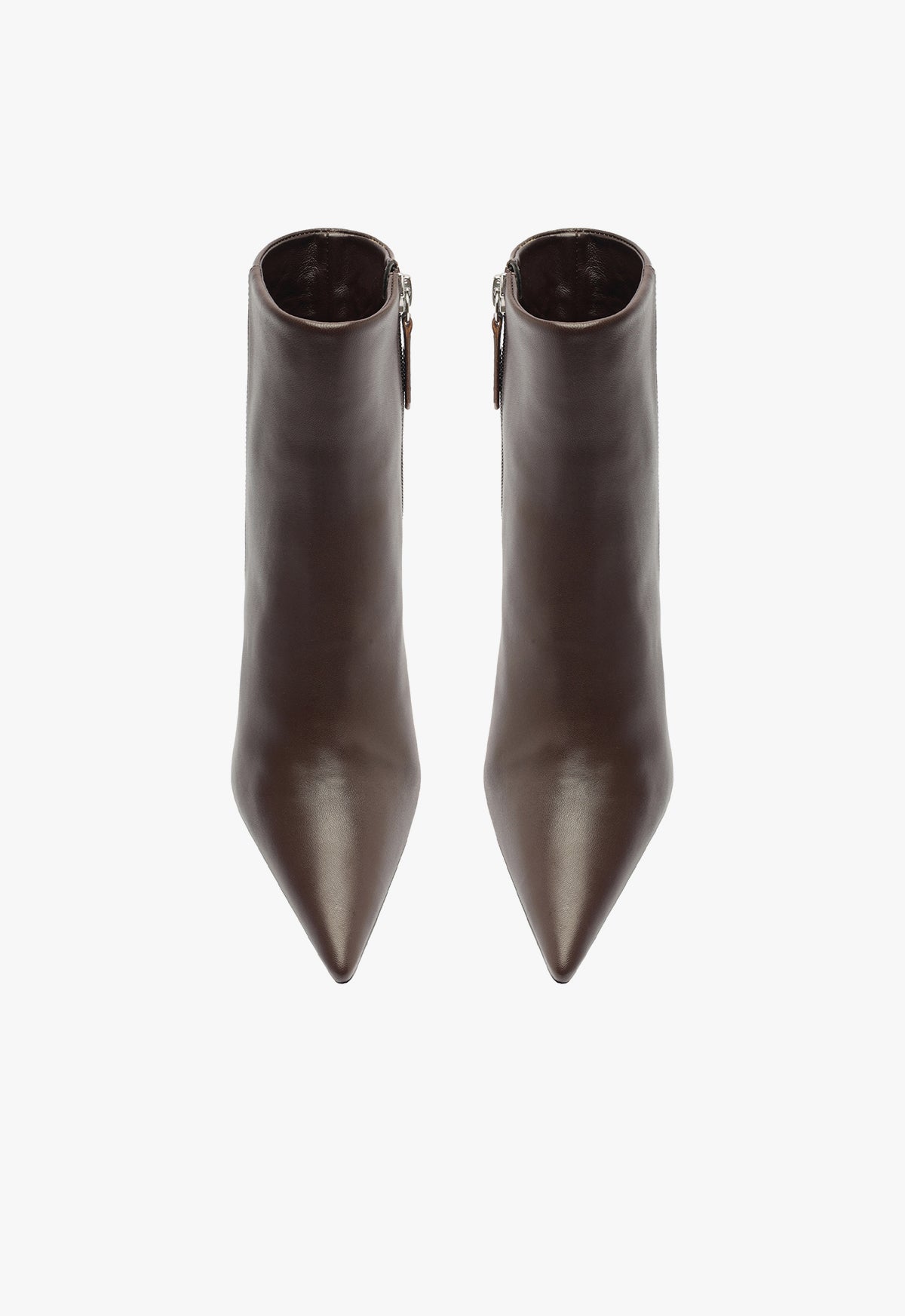 Mikki Nappa Leather Bootie Women's High Heel Ankle Boots - Fashionable & Comfortable for Party, Work & Night Out