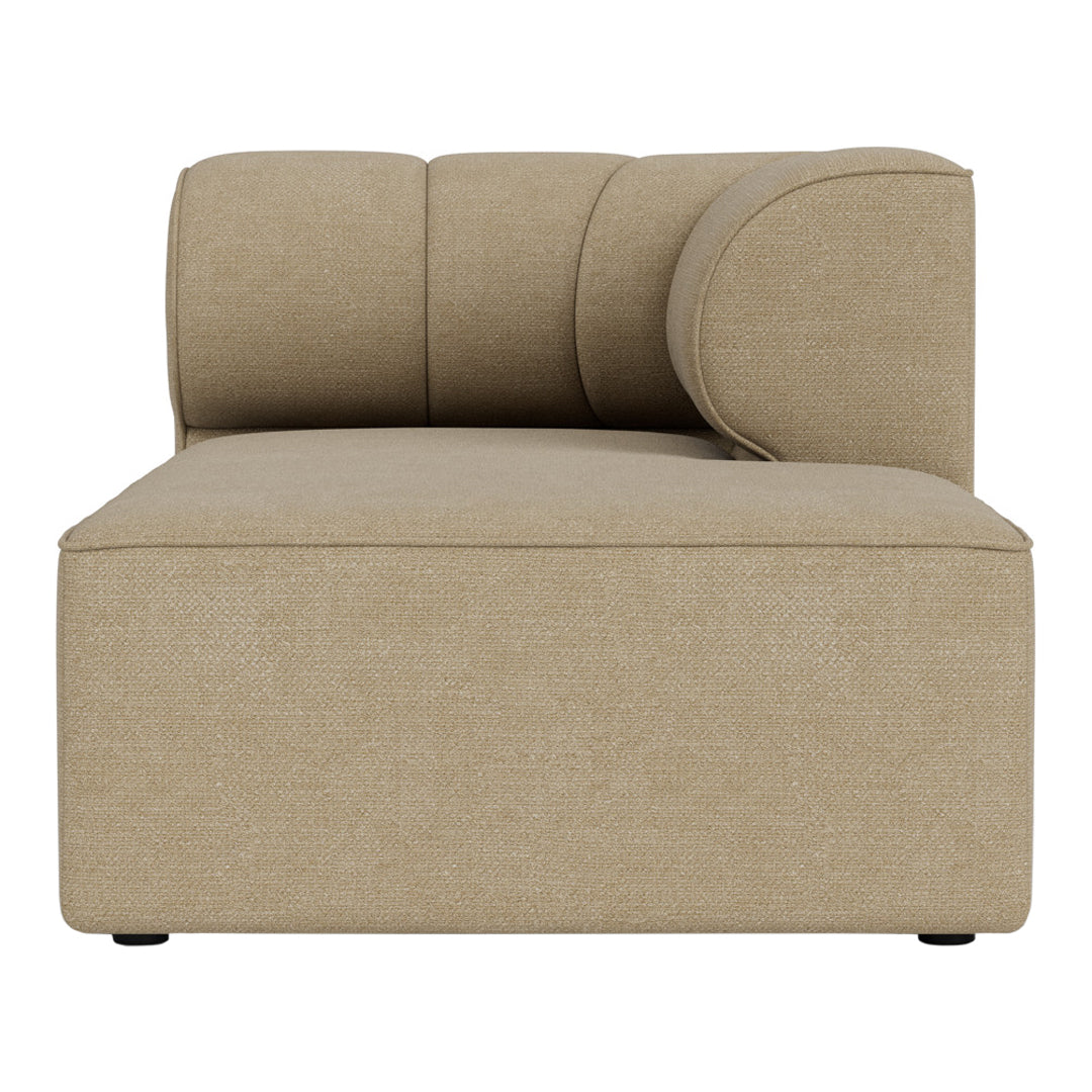Modular Sofa Set with Chaise Longue - Customizable Eave Seamline Design for Living Room, Lounge & Home Theater Comfort