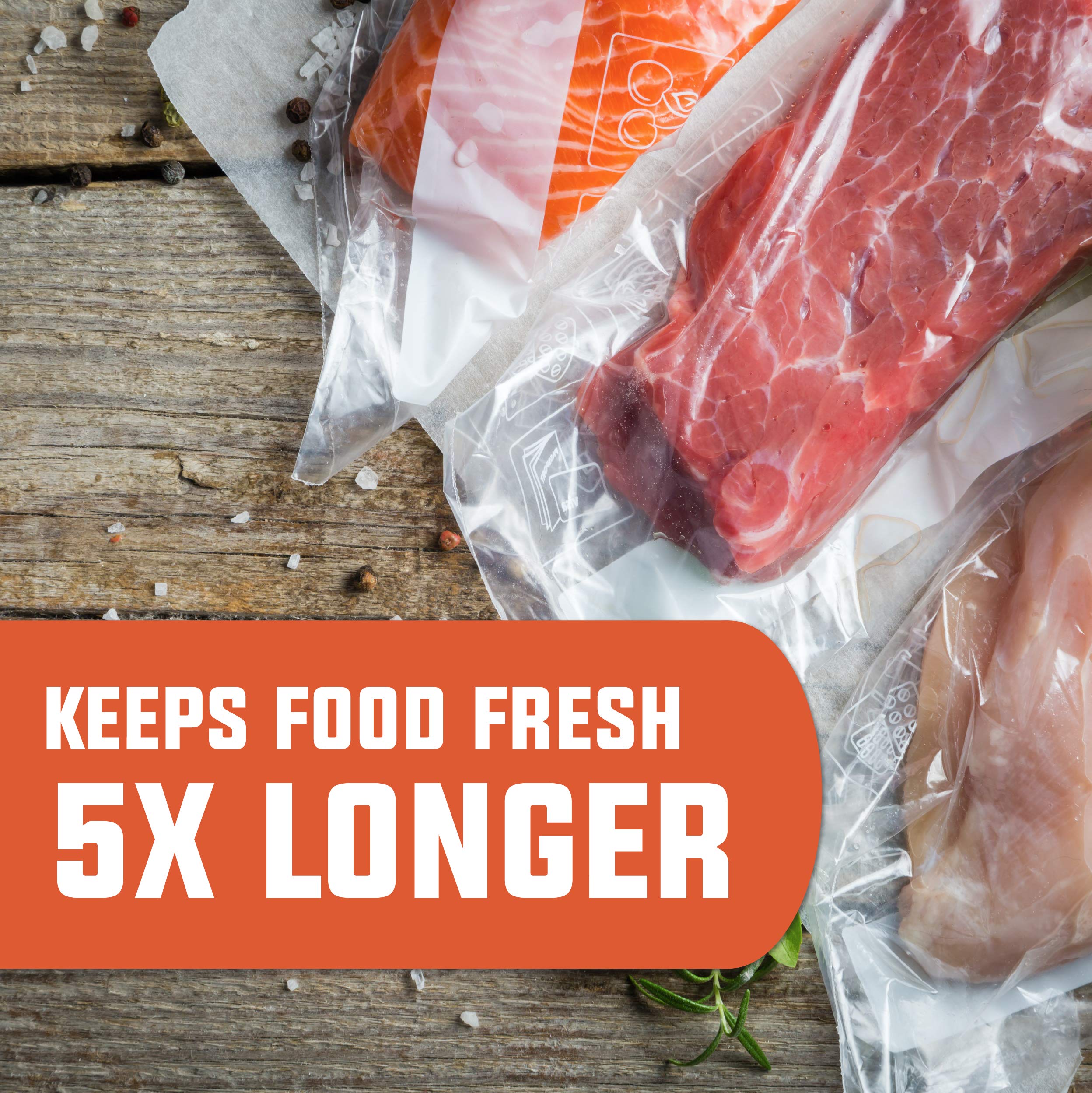 Premium Vacuum Sealer Machine for Food Preservation & Sous Vide | 12
