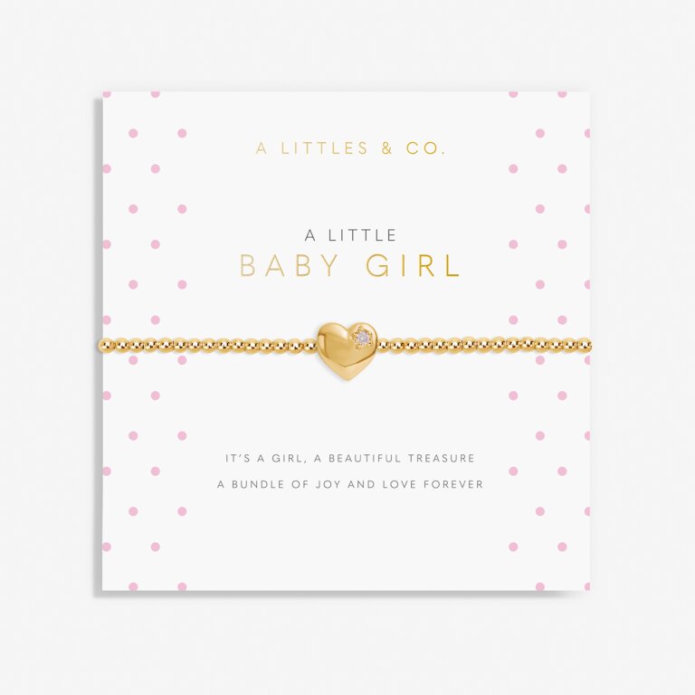 Baby Girl Charm Bracelet - Dainty & Elegant Jewelry for Infants & Toddlers - Perfect for Birthdays, Christenings & Special Occasions