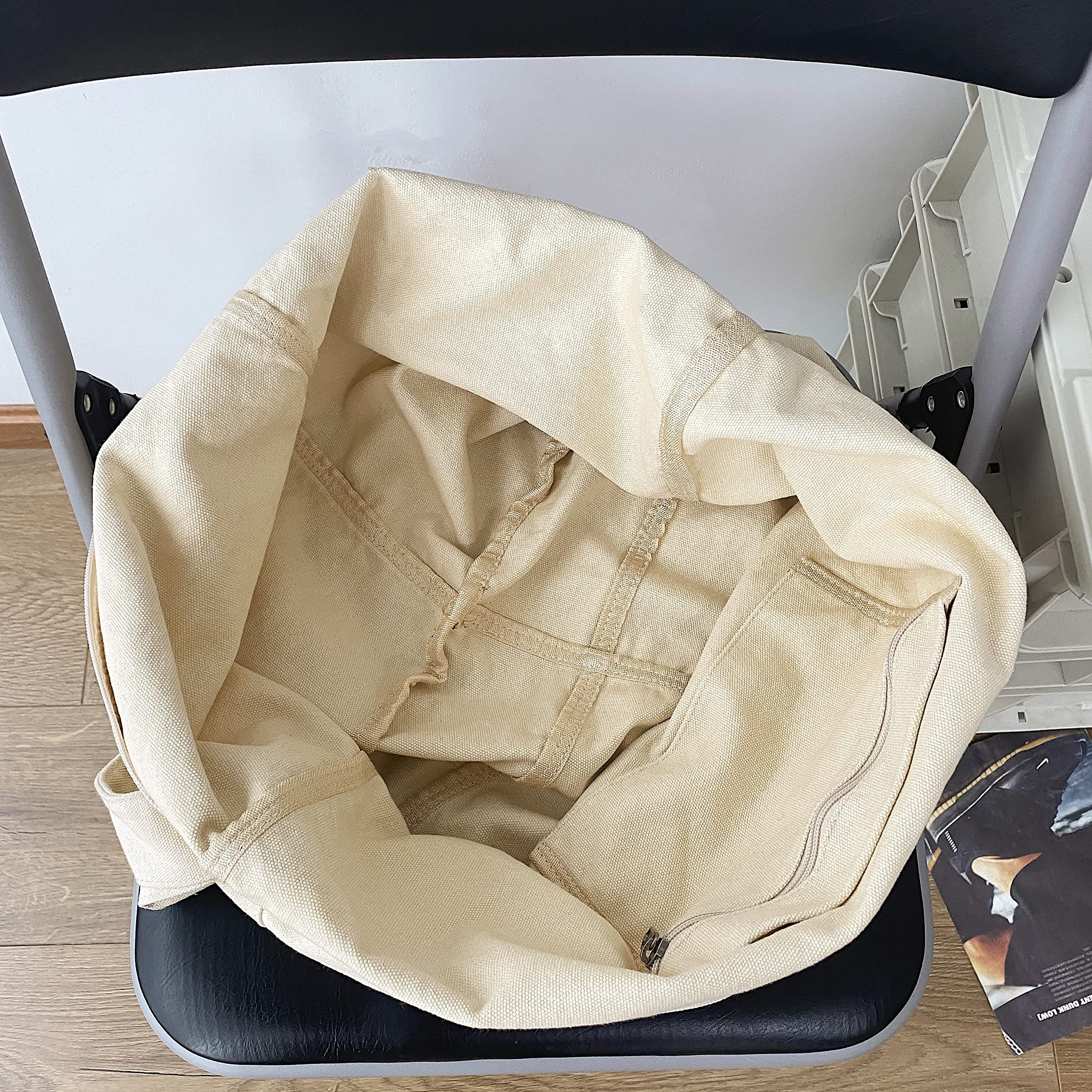 Large Capacity Canvas Hobo Bags for Women & Men - Durable Shoulder Crossbody Bags & Messenger Tote Handbags for Work, Shopping, Travel - Perfect for Office Commute, Weekend Getaways & Daily Errands