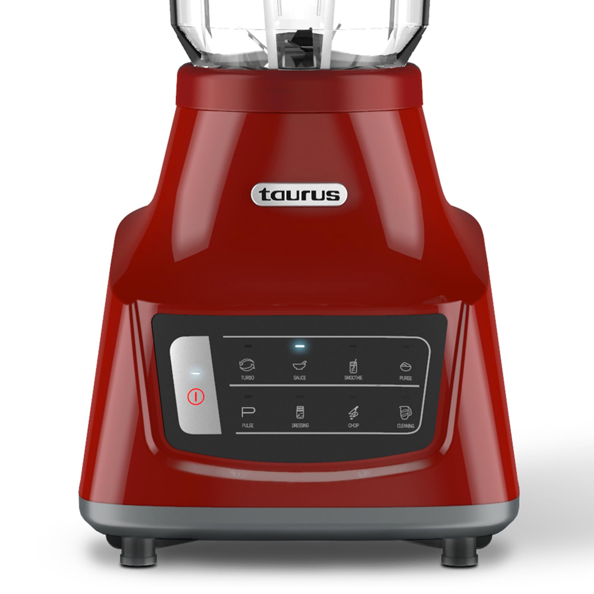 Taurus GRANDEUR TOUCH 48 oz (1.5L) Countertop Blender - 8 Speeds, Smart Touch Controls, 6 Pre-Set Programs, Turbo & Pulse - Durable BPA-Free Jar for Smoothies, Sauces, Soups & Ice Crushing - Perfect for Kitchens, Restaurants & Healthy Lifestyles