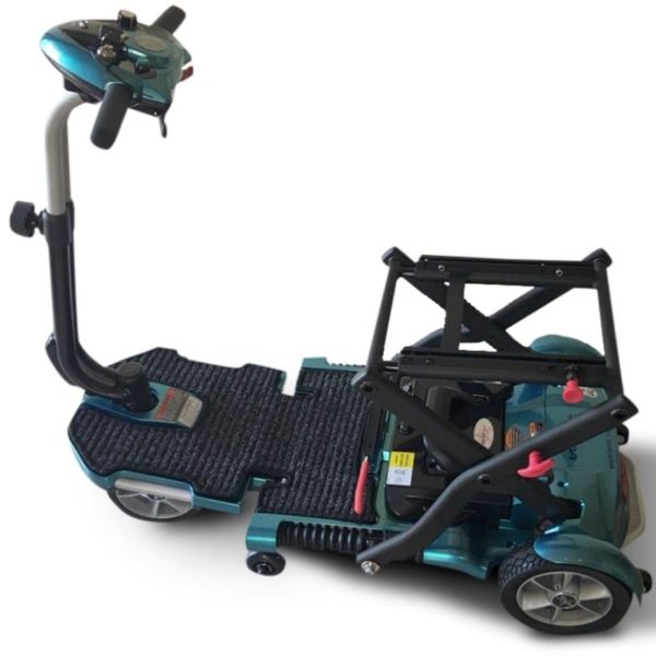 EV Rider Transport Plus Folding Mobility Scooter - Lightweight Electric Scooter for Adults & Seniors - Compact Travel Scooter for Shopping, Airports & Outdoor Adventures