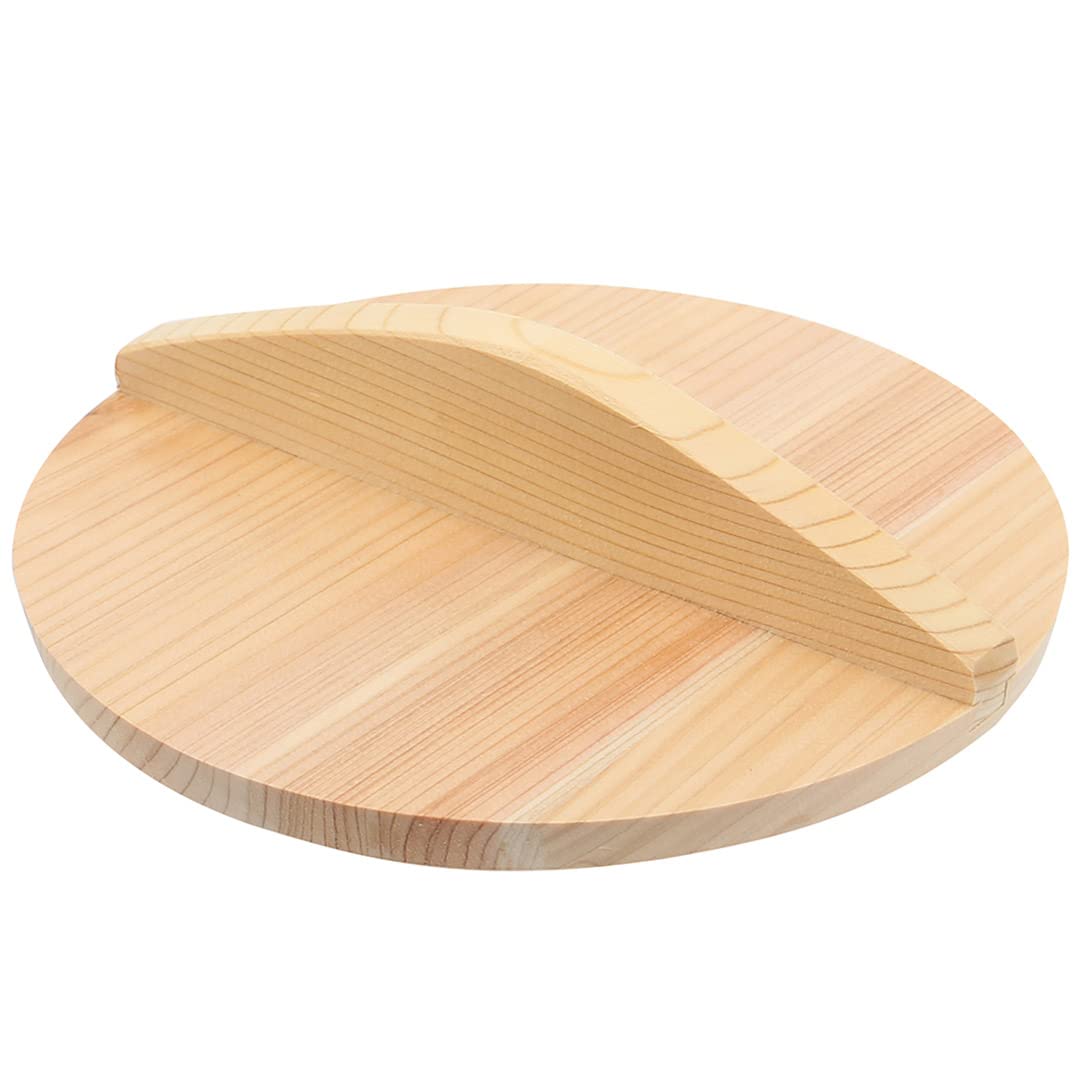 Premium Japanese Wooden Cooking Drop Lid (Otoshibuta) - 5.5