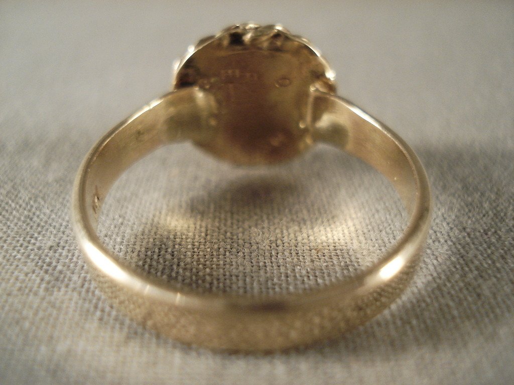 14K Gold Zuni Turquoise Sun Ring – Handmade Native American Jewelry for Women – Perfect for Boho, Festival & Everyday Wear