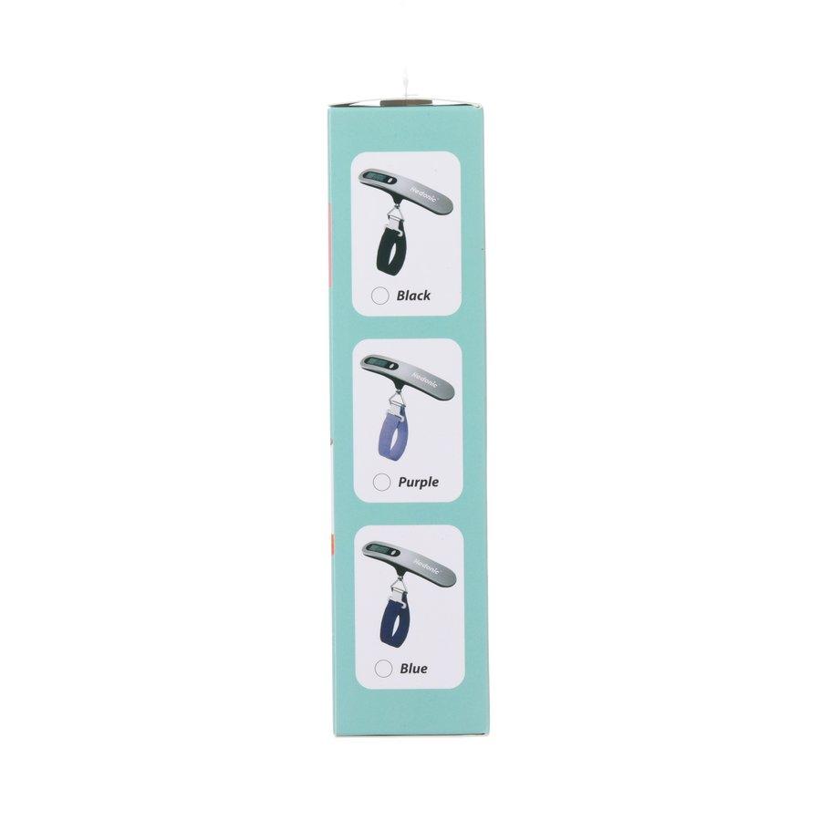 HEDONIC Digital Luggage Scale - Portable Handheld Scale for Travel, Purple - Perfect for Airports, Hotels, and Suitcase Weight Measurement