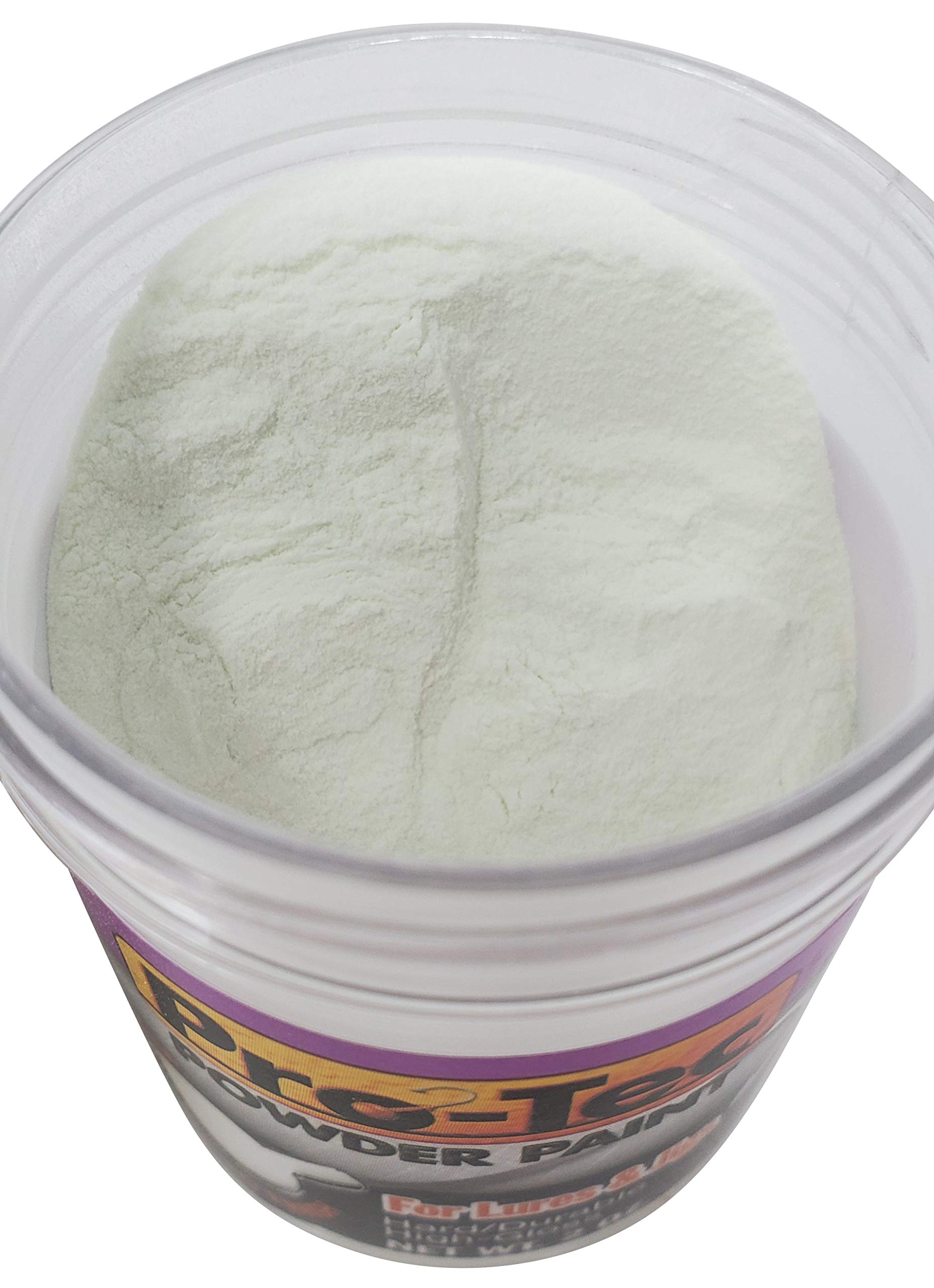 Pro Tec Powder Paint Bundle - Glow White (3-Pack, 2 Oz) | High-Quality Fishing Lure Paint for Jig Heads | Perfect for Night Fishing & DIY Lure Making