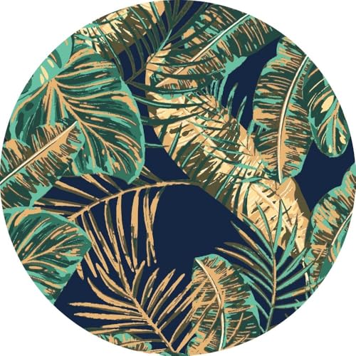 A - Floral Hawaiian Leaf
