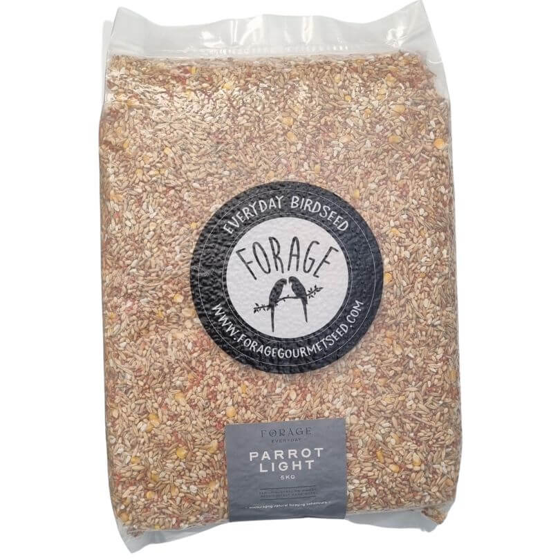 Premium Forage Blend for Large Parrots - Nutrient-Rich Daily Diet for Macaws, Cockatoos & African Greys - Perfect for Cage Enrichment & Foraging Activities