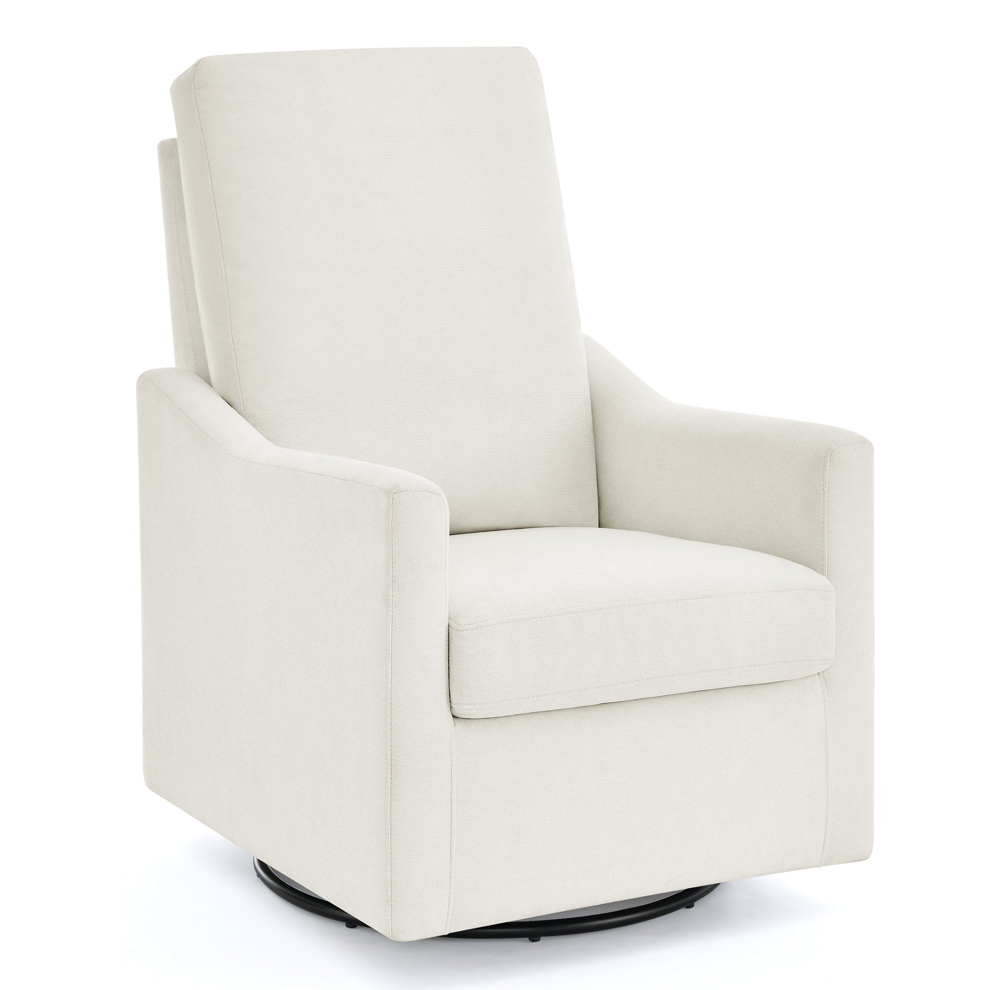 Andie Nursery Glider Swivel Chair - Stain Resistant LiveSmart Fabric - Comfortable Rocking Chair for Breastfeeding & Baby Nursery - Perfect for Nursing, Reading & Relaxing with Your Newborn