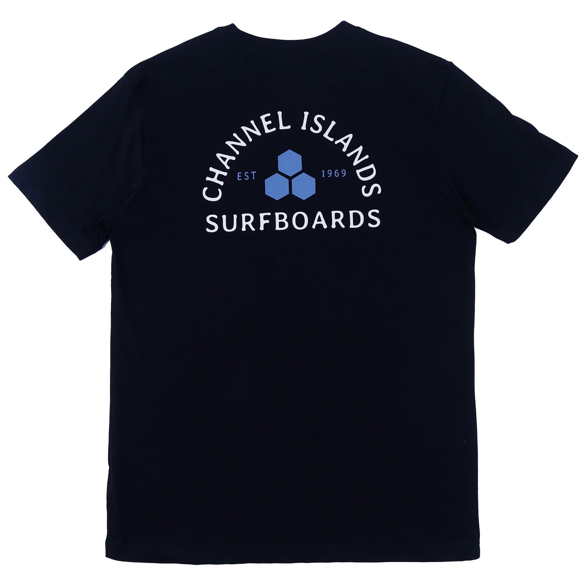 Premium Channel Islands Men's Short Sleeve T-Shirt - Breathable Cotton Blend, Black & Lagoon Color Options - Perfect for Casual Wear, Beach Outings & Summer Activities