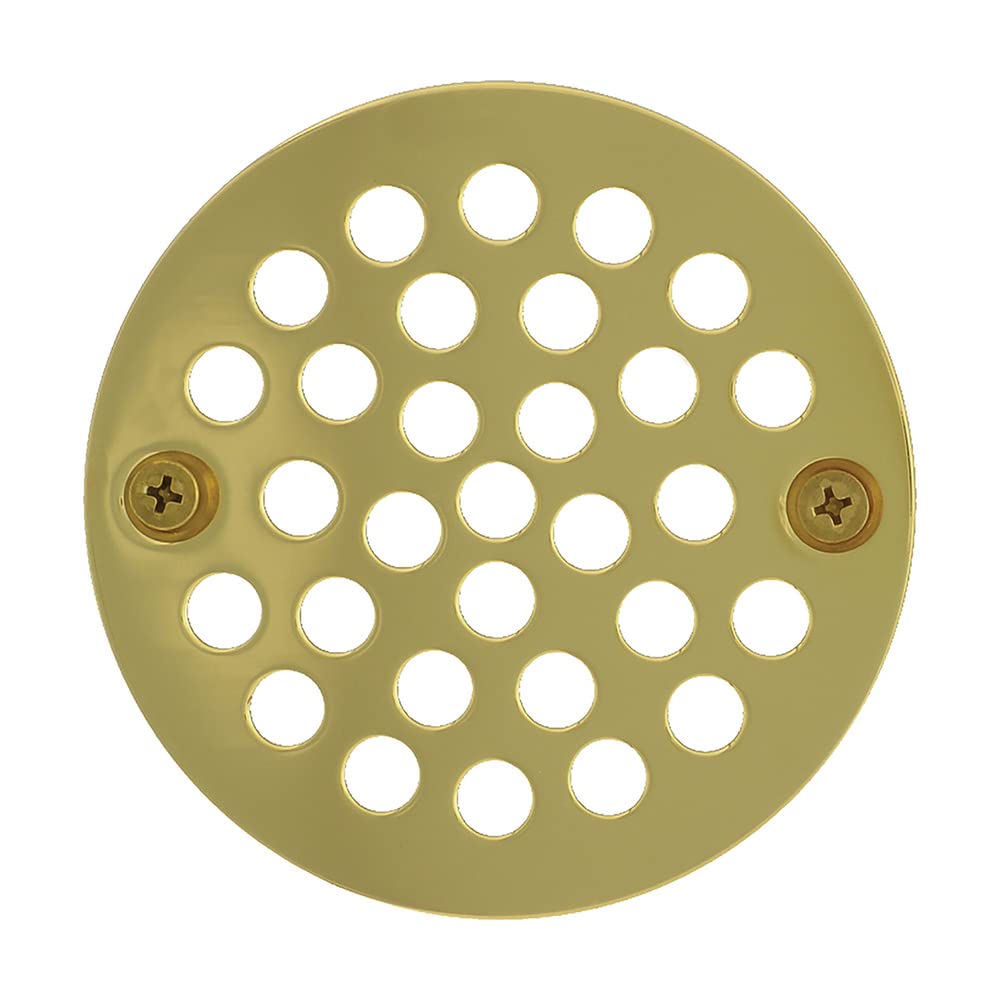 Jones Stephens C60810 Premium Polished Brass Strainer - Durable Bathroom & Kitchen Sink Drain Filter for Home Improvement
