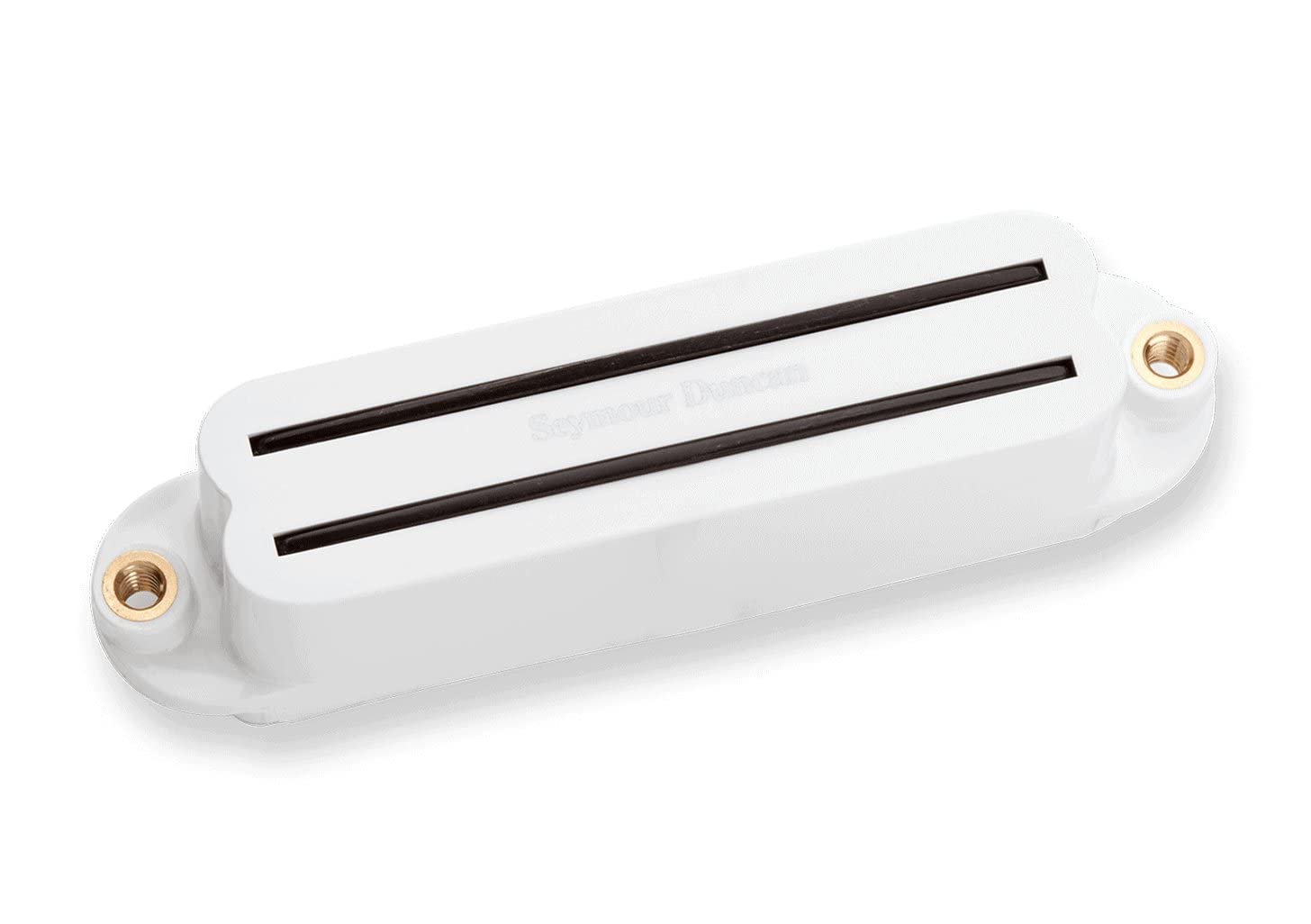 Seymour Duncan SHR-1b Hot Rails Strat Bridge Pickup - Includes 2 MXR Patch Cables, Dunlop DEN1046 Guitar Strings & Multi-Tool (White) | Perfect for Electric Guitar Upgrades & Live Performances