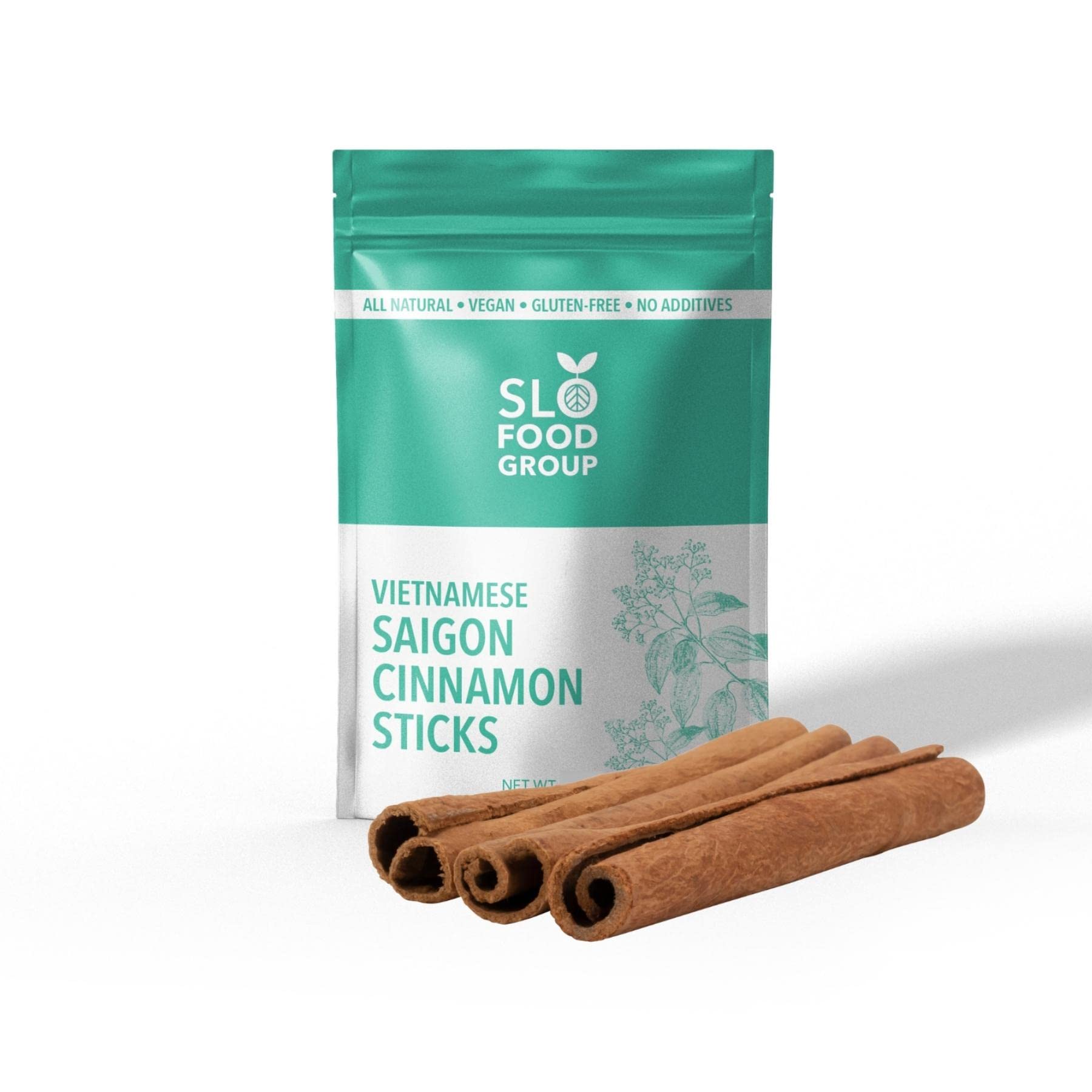 Premium Saigon Cinnamon Sticks from Vietnam - 2oz | Organic Cinnamon Quills for Baking, Cooking & Tea | Perfect for Apple Pie, Chai Latte & Holiday Recipes