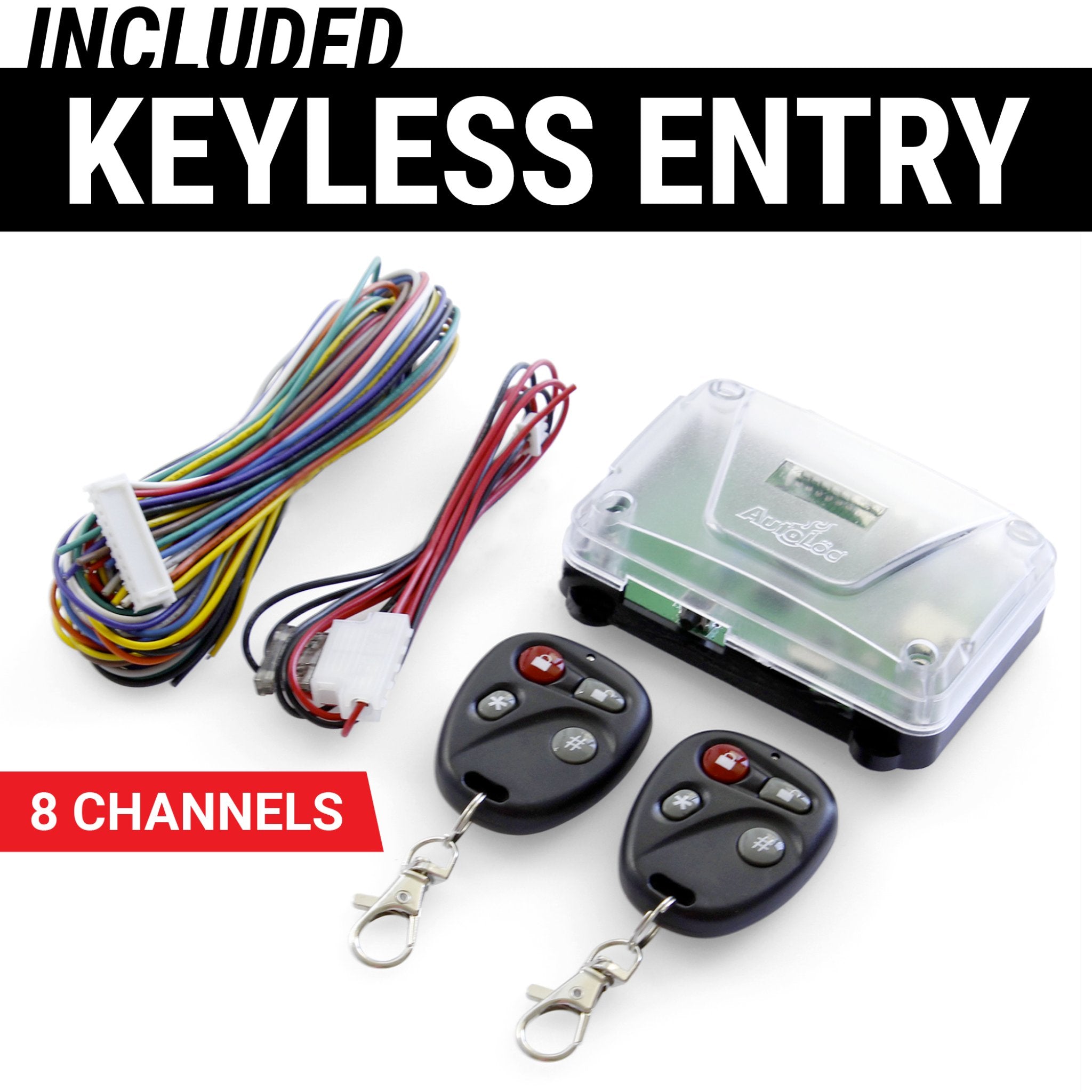 1904 Cadillac Model B 50lb Remote Shaved Door Popper Kit with Keyless Entry Handle - Universal Car Door Popping System for Classic Car Restoration & Custom Builds