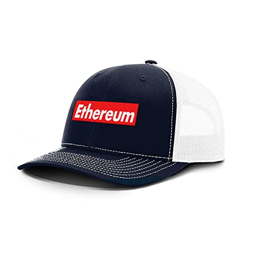 Navy Front / White Mesh