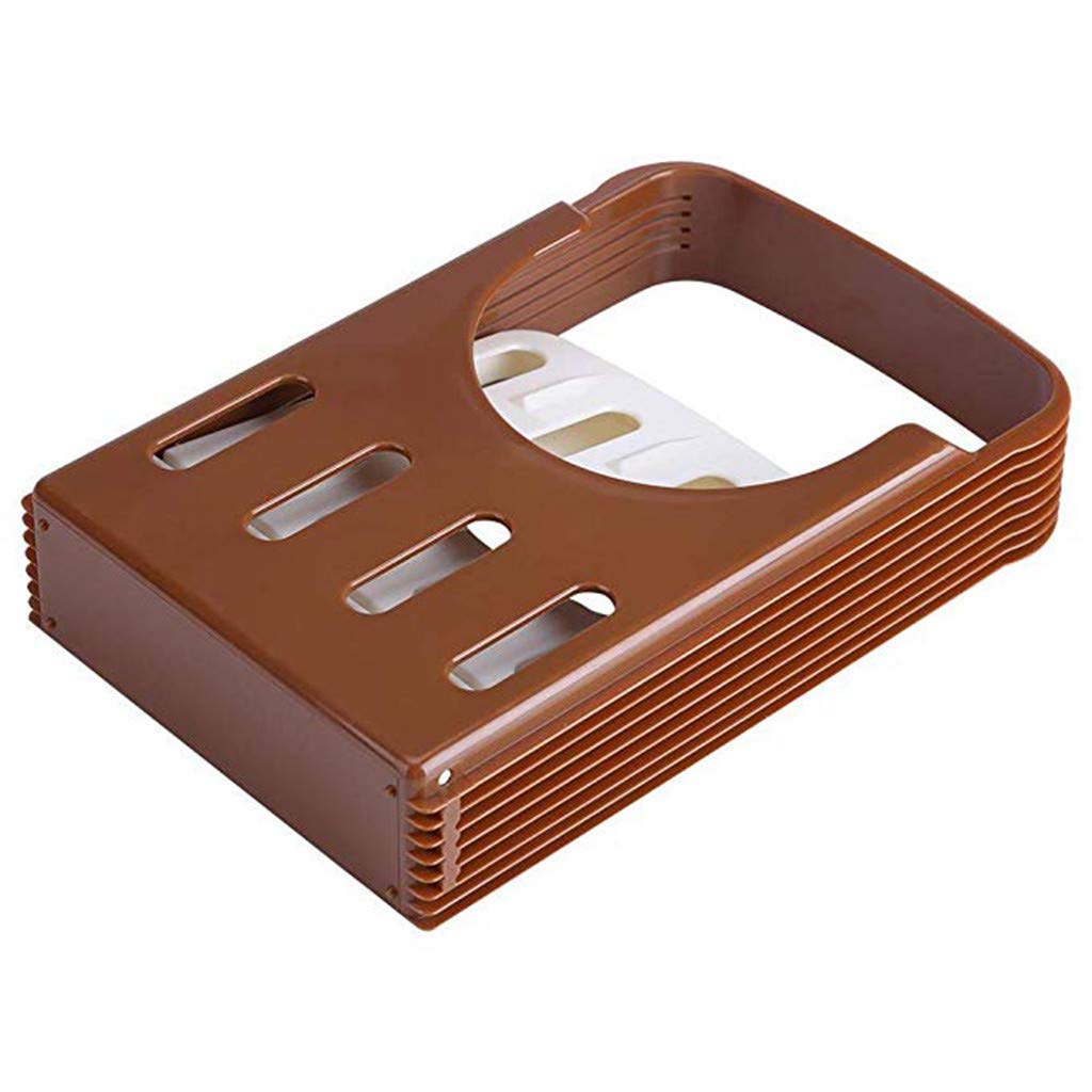 PULABO Bread Slicer - Foldable Toast Cutter for Even Slices | Kitchen & Home Use