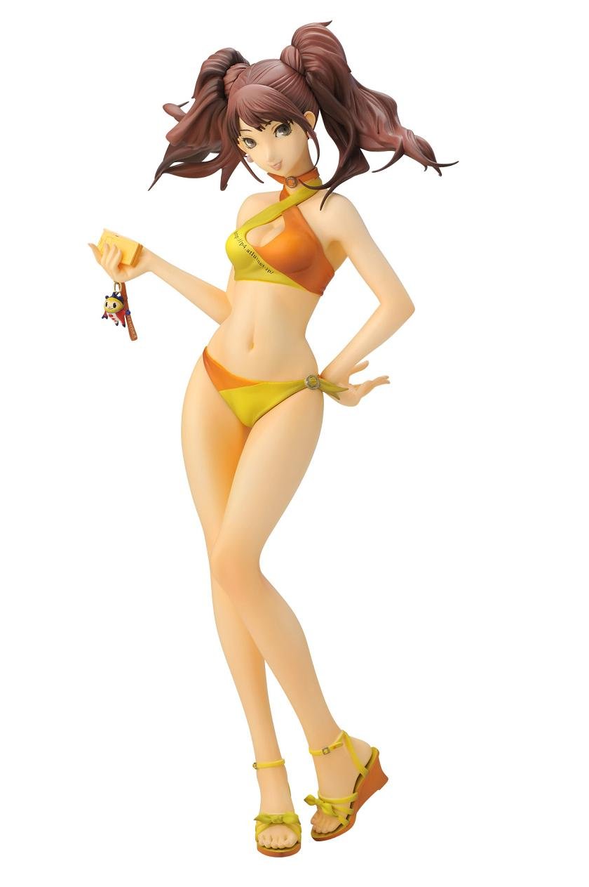 Persona 4 Rise Kujikawa Swimsuit Version 1/8 Scale PVC Figure - Anime Collectible for Display & Gifts