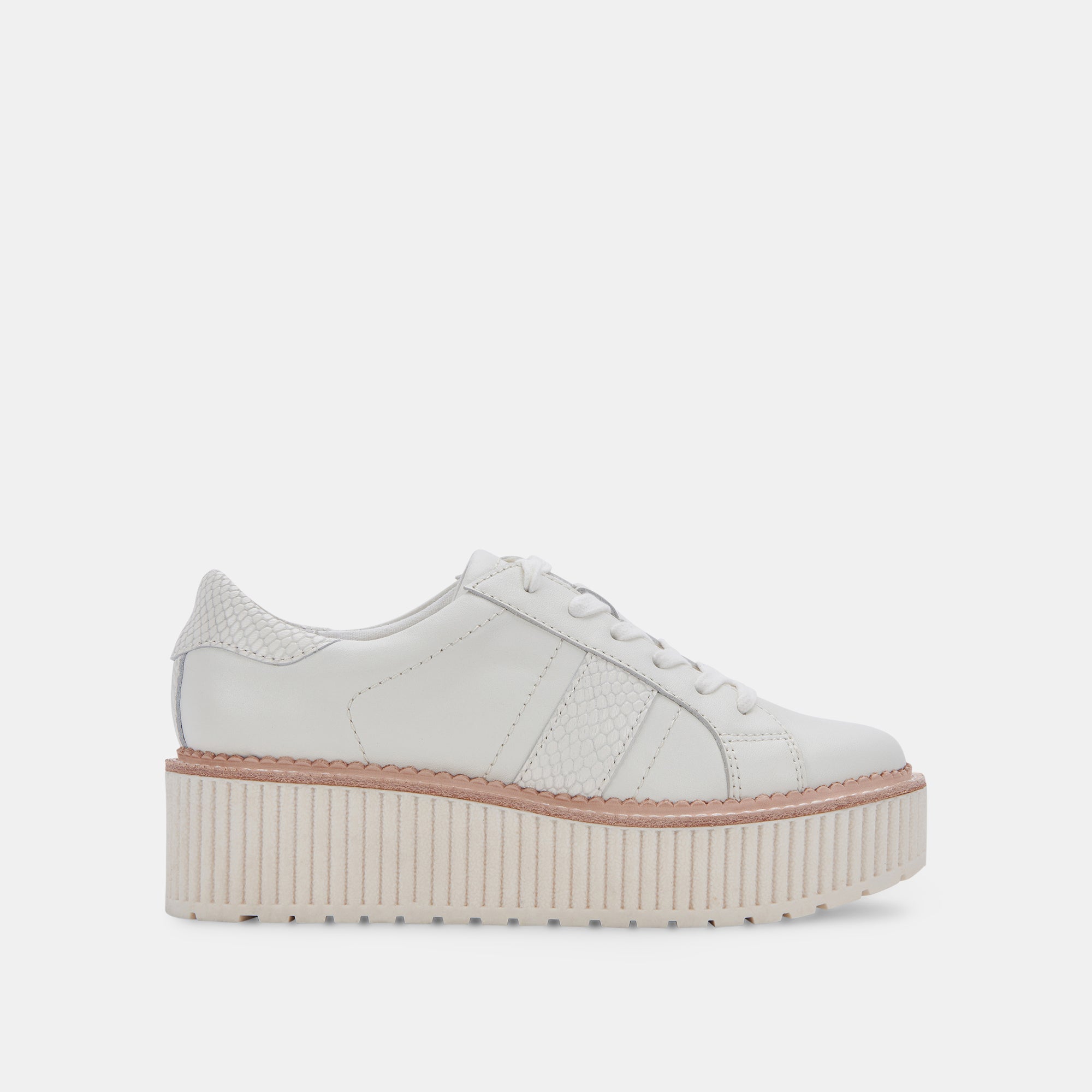 WHITE LEATHER