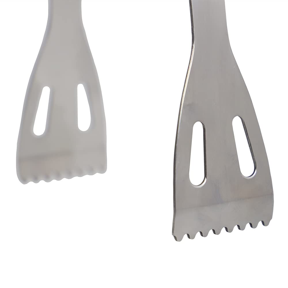 Premium Stainless Steel BBQ Tongs for Grilling, Serving & Outdoor Cooking - 16