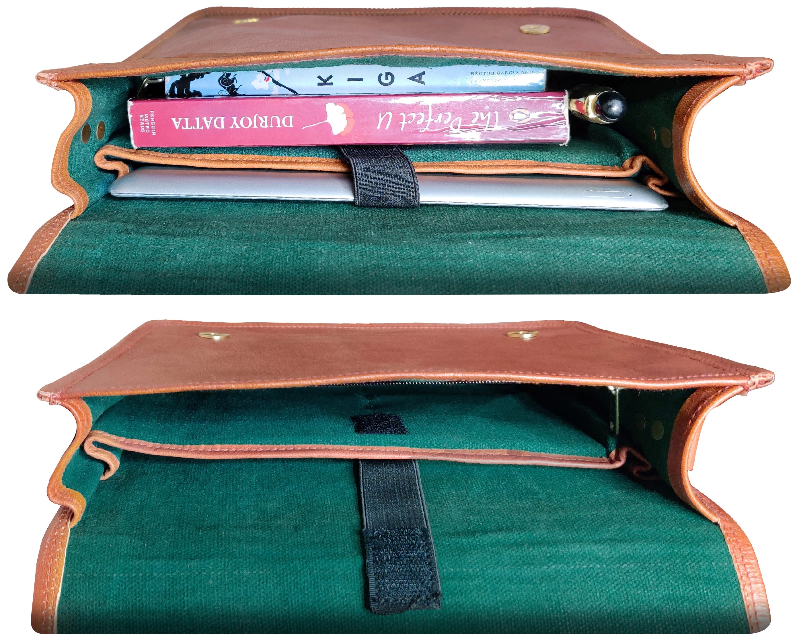 Premium Genuine Leather iPad Tablet Messenger Bag for 11 Inch - Perfect for Business, Travel & Daily Commute