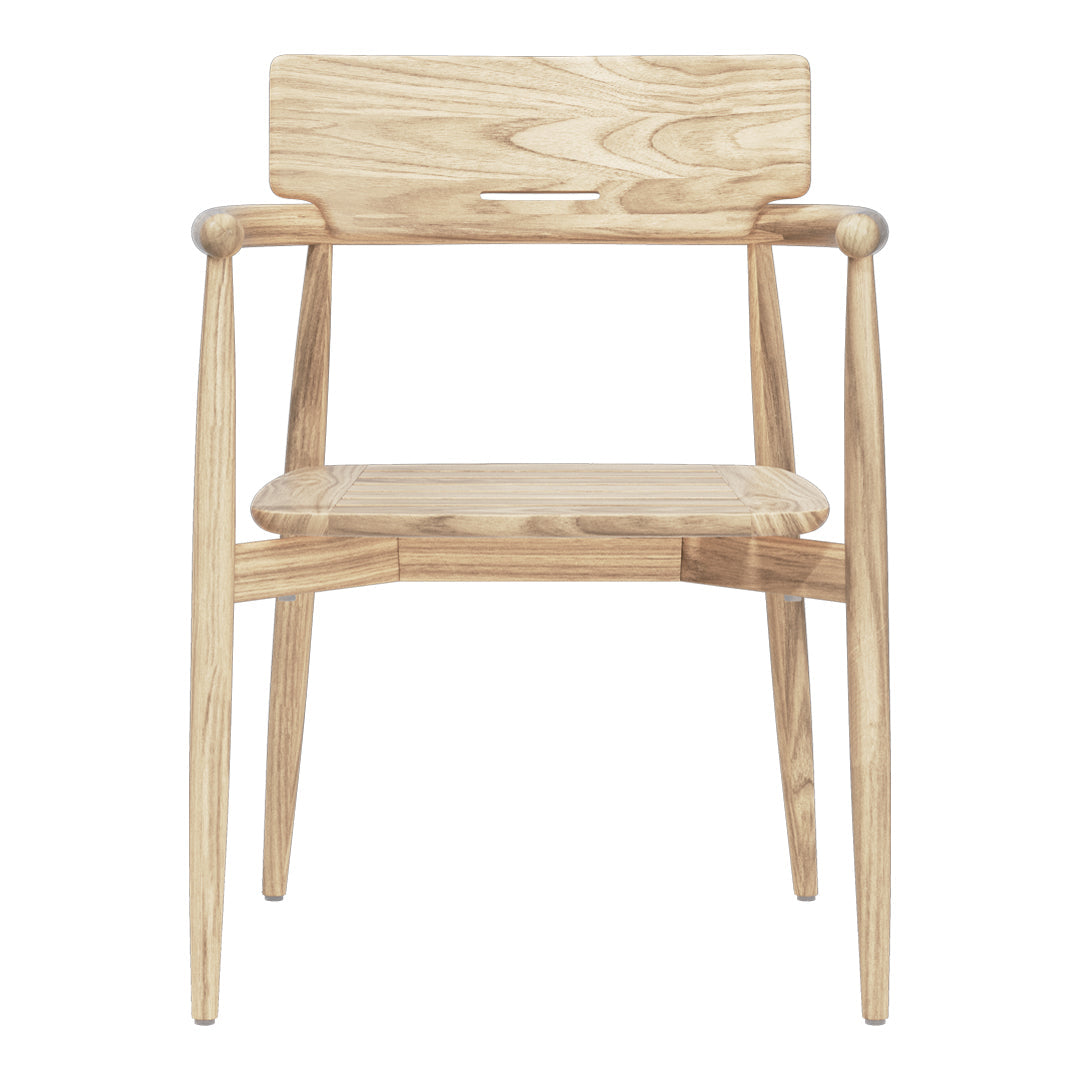 E008 Embrace Outdoor Dining Chair - Waterproof & Durable Patio Furniture for Garden, Poolside, and Backyard Relaxation