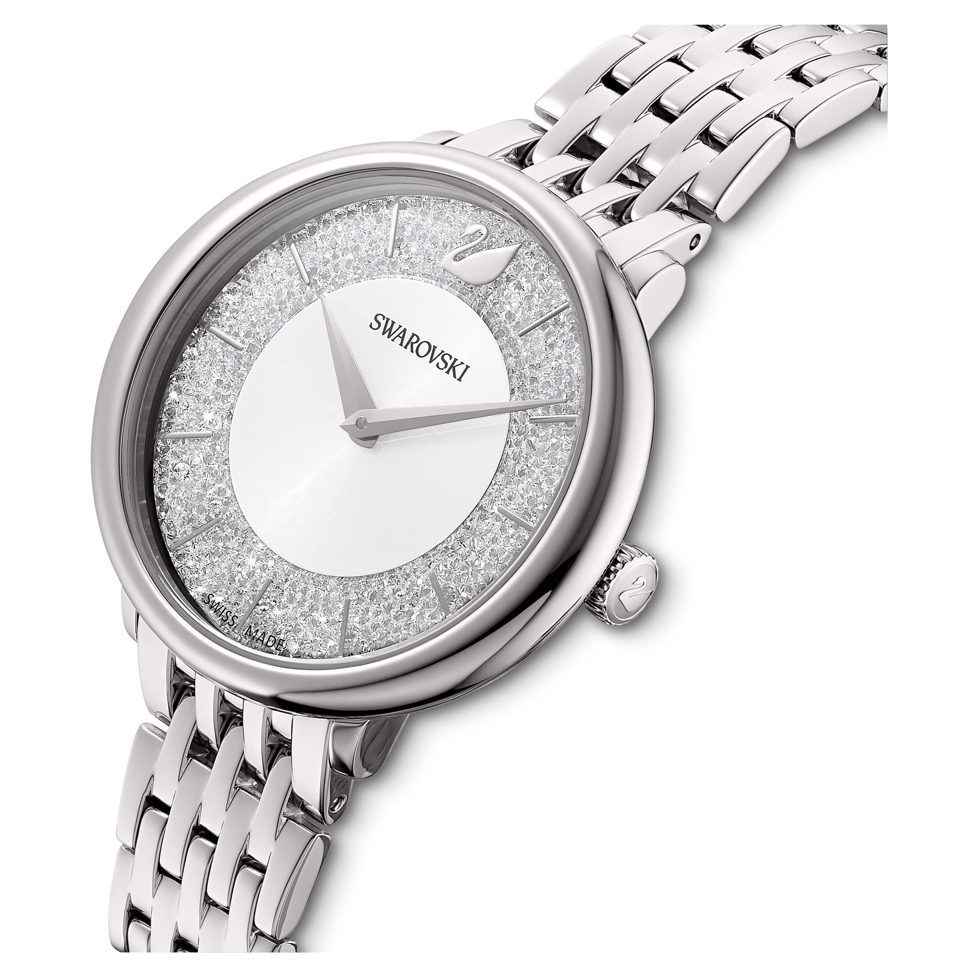 Swarovski Crystalline Glamorous Women's Watches - Elegant Crystal Watch for Women, Luxury Fashion Timepiece - Perfect for Parties, Weddings & Special Occasions