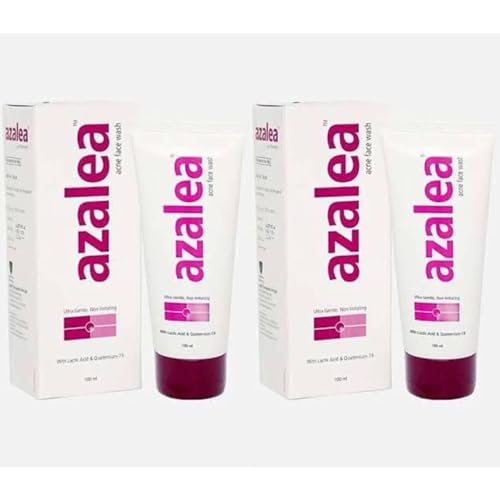 AZALEA ACNE FACE WASH 100ml (Pack of 2) - Gentle Cleanser for Oily & Acne-Prone Skin | Daily Facial Wash for Clear Complexion | Perfect for Morning & Night Skincare Routine