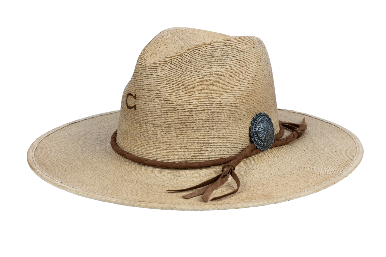 Charlie 1 Horse Lefty Straw Cowboy Hat for Men - Western Style Sun Protection for Outdoor, Rodeo, and Country Music Festivals