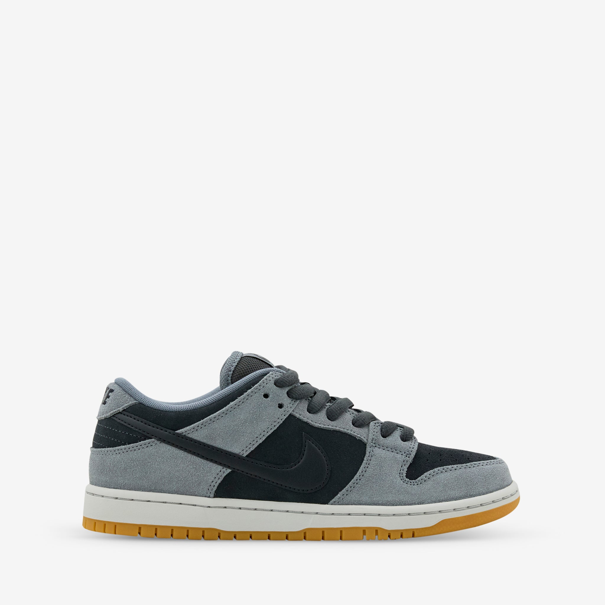Nike SB Dunk Low Pro Sneakers - Dark Smoke Grey, Black & Smoke Grey Colorway | Skateboarding & Streetwear Fashion
