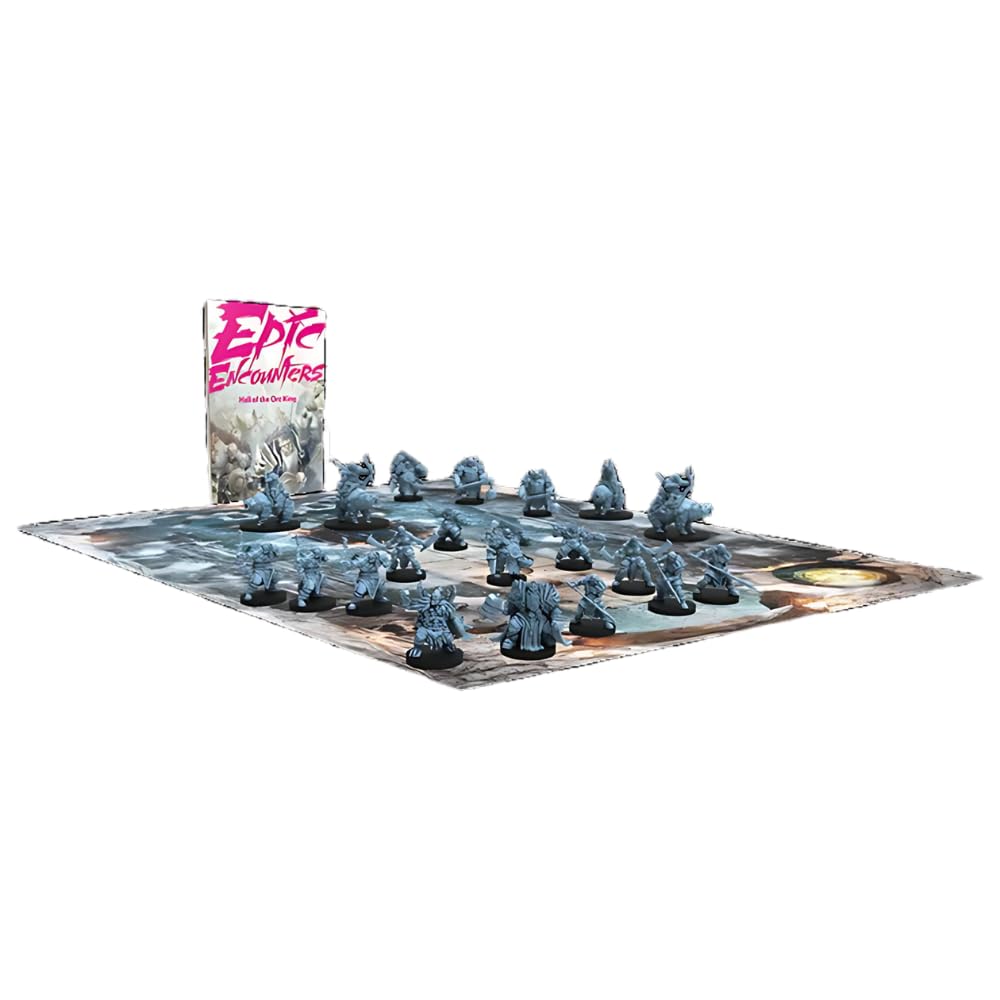 Steamforged Games Epic Encounters Bundle - Caverns of The Frost Giant & Halls of The Orc King (2 RPG Adventure Sets) | Perfect for Dungeons & Dragons Campaigns and Tabletop Gaming Nights