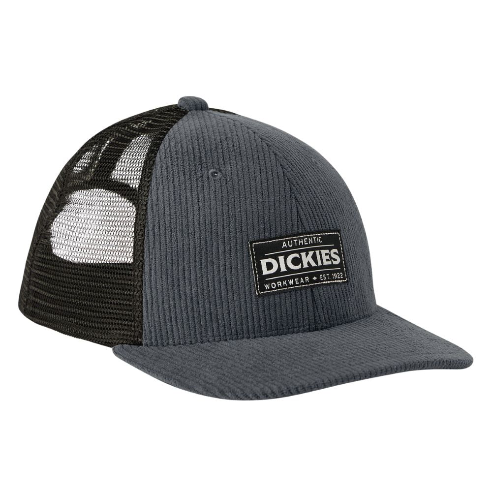 Dickies Men's Low Profile Corduroy Trucker Hat - Classic Adjustable Cap for Casual Wear, Outdoor Activities & Work