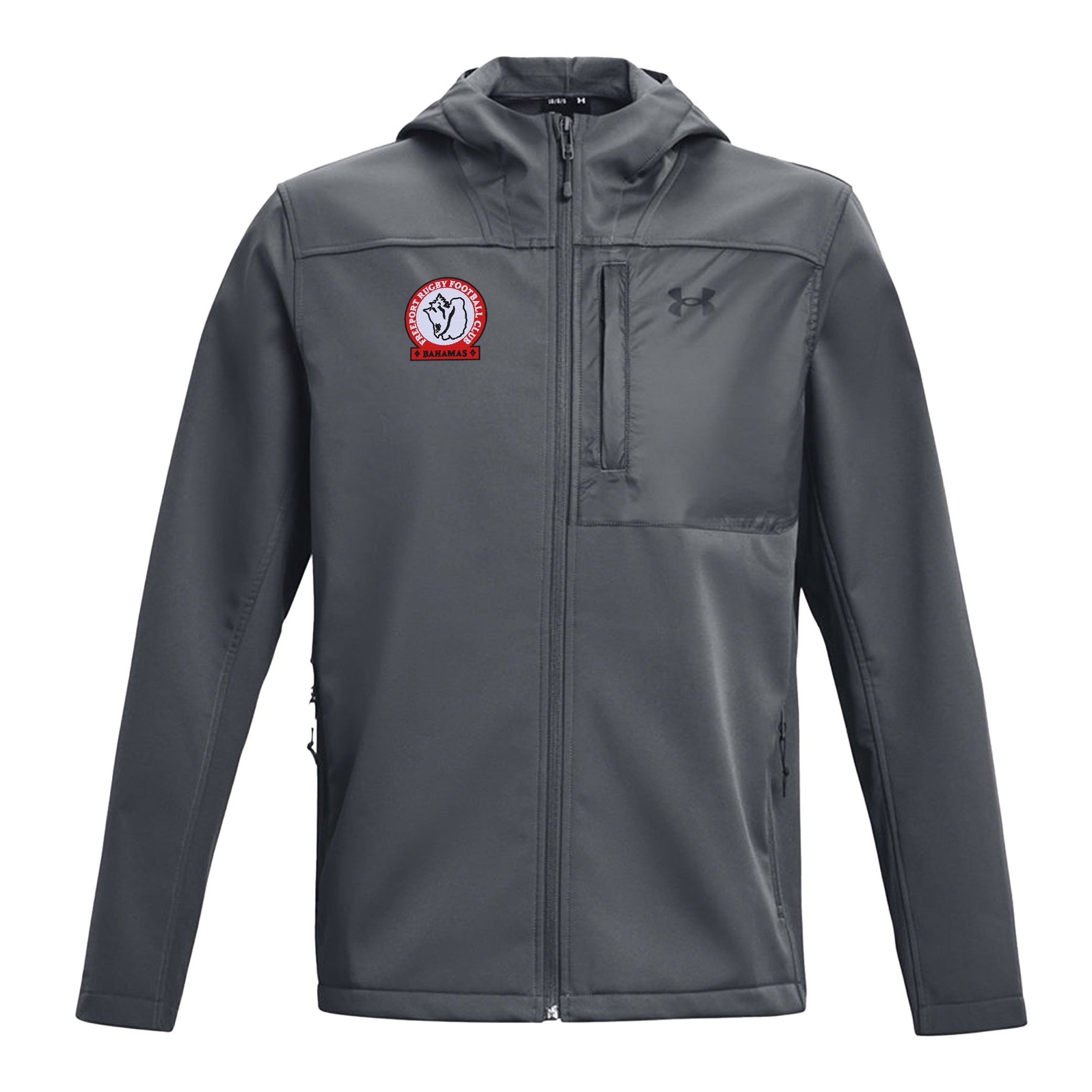 Freeport RFC UA CGI Hooded Jacket - Waterproof Windbreaker for Outdoor Hiking & Urban Streetwear